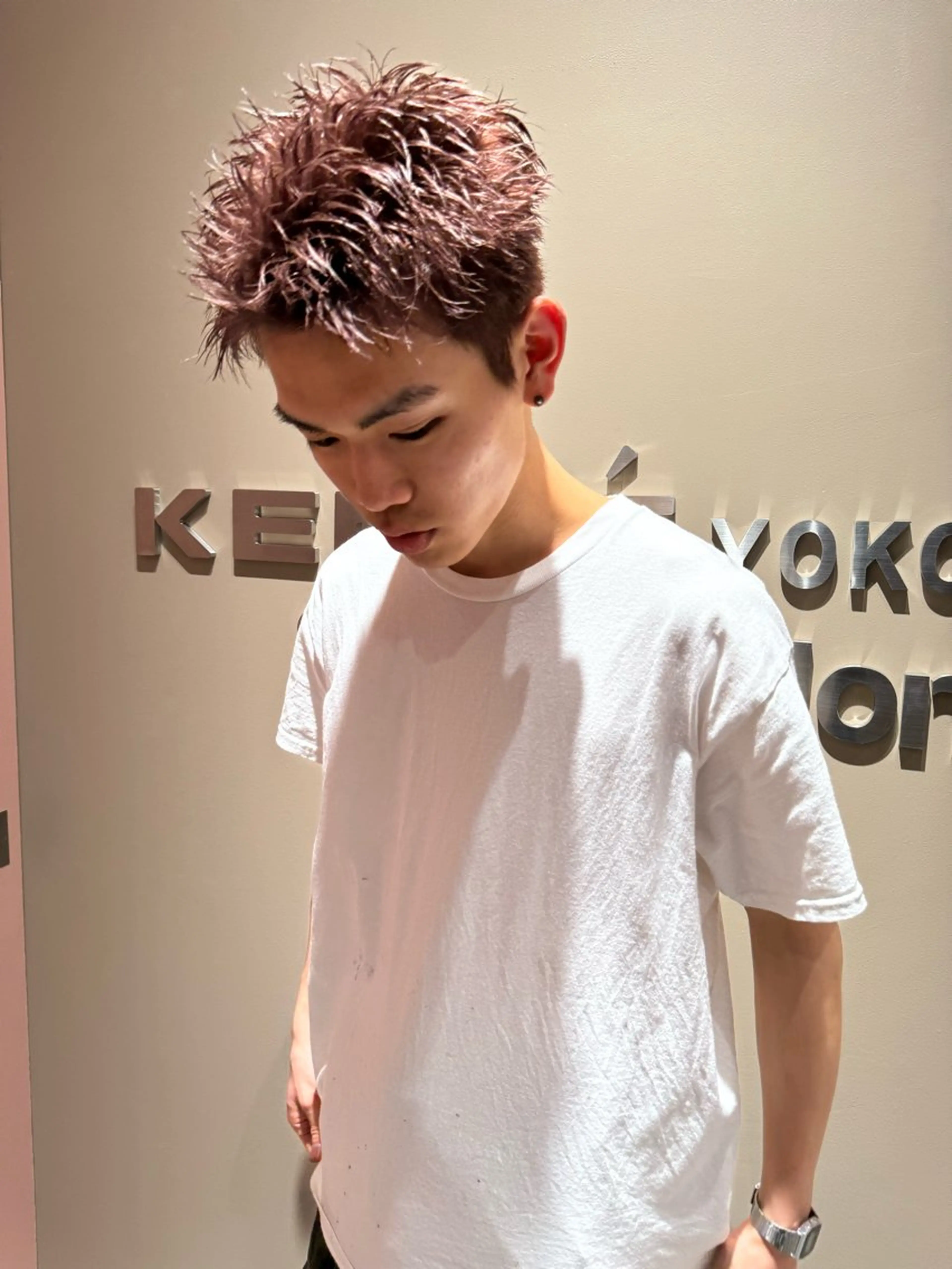 ショート カラー メンズ AITOKYO 渋谷店所属・AI TOKYO横浜 /駿佑のヘアスタイル