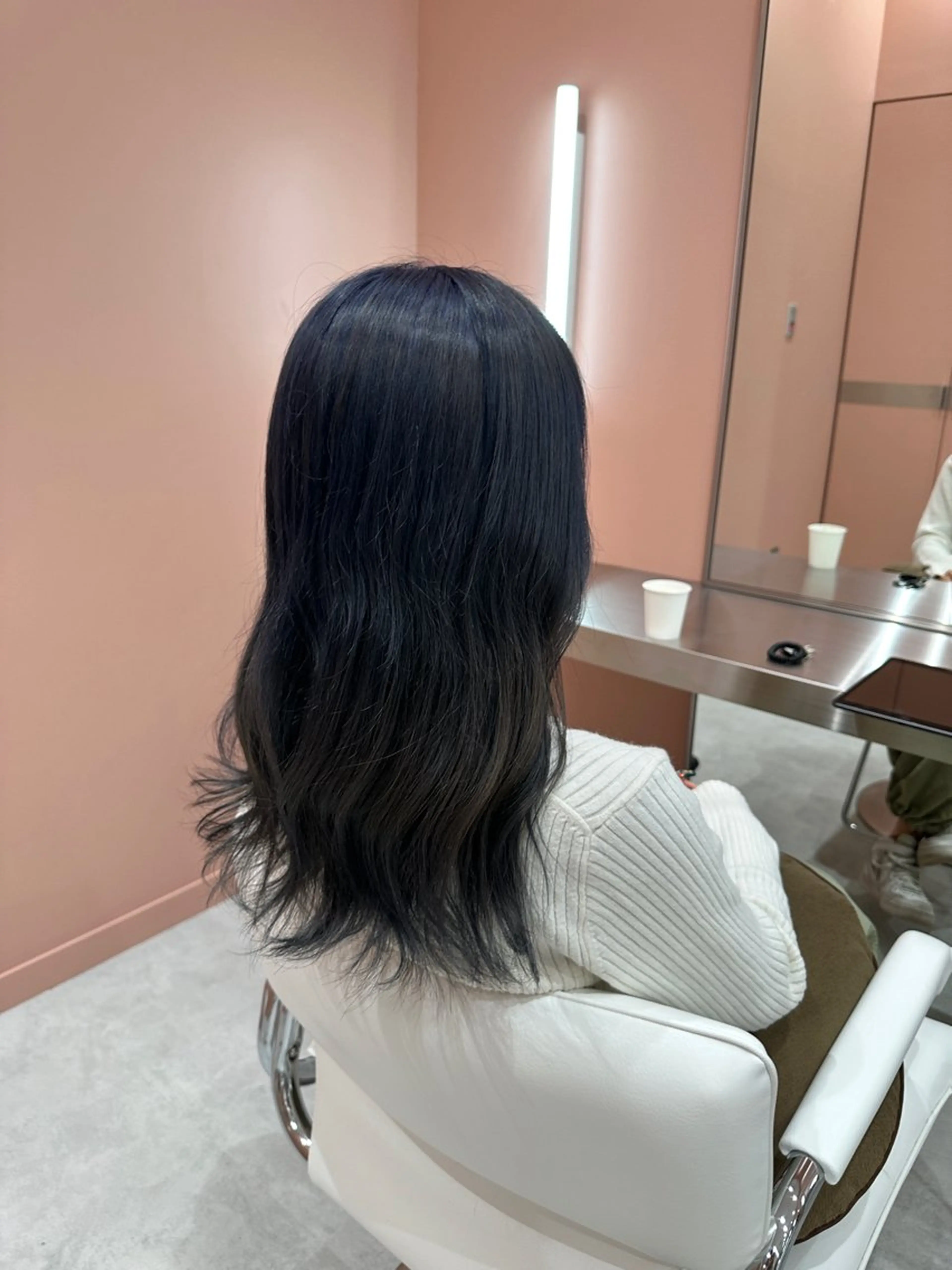 ミディアム TRUNS所属・こうた/髪質改善 ストレート/ヘアケアのヘアスタイル