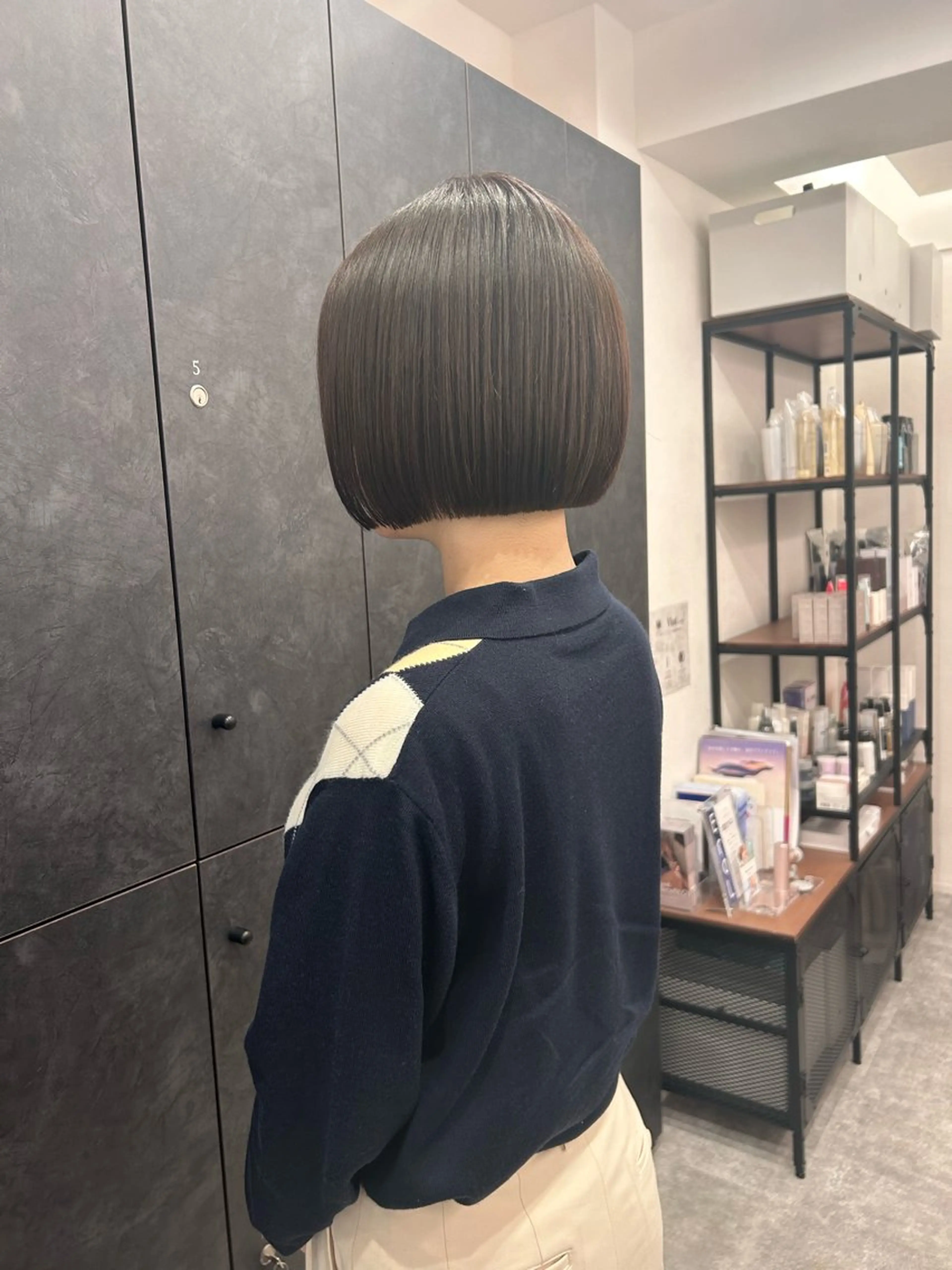 ミディアム カット ヘアカラー 似合わせcut ◎ 倉橋実咲のヘアスタイル