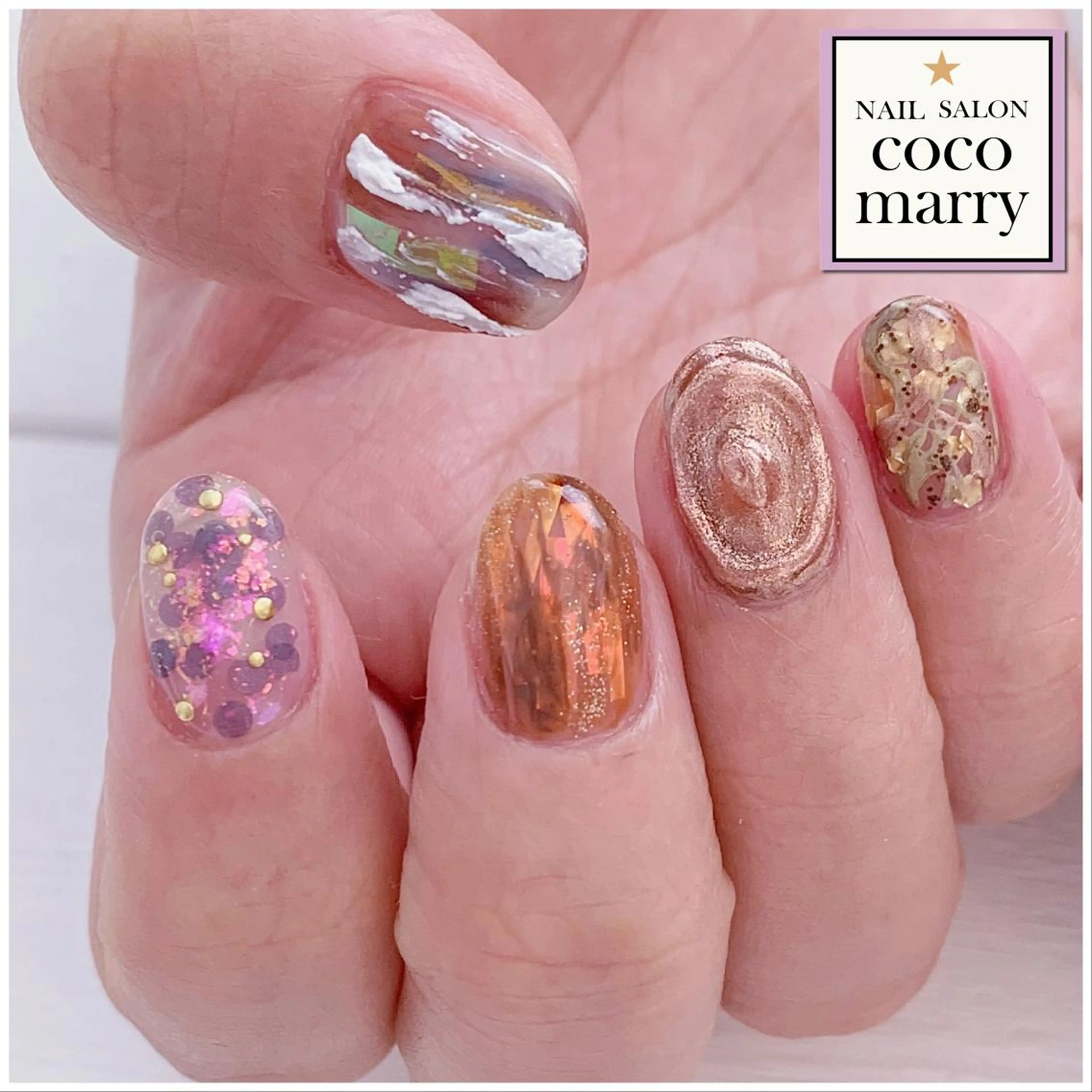 ネイル coco marry のネイルデザイン