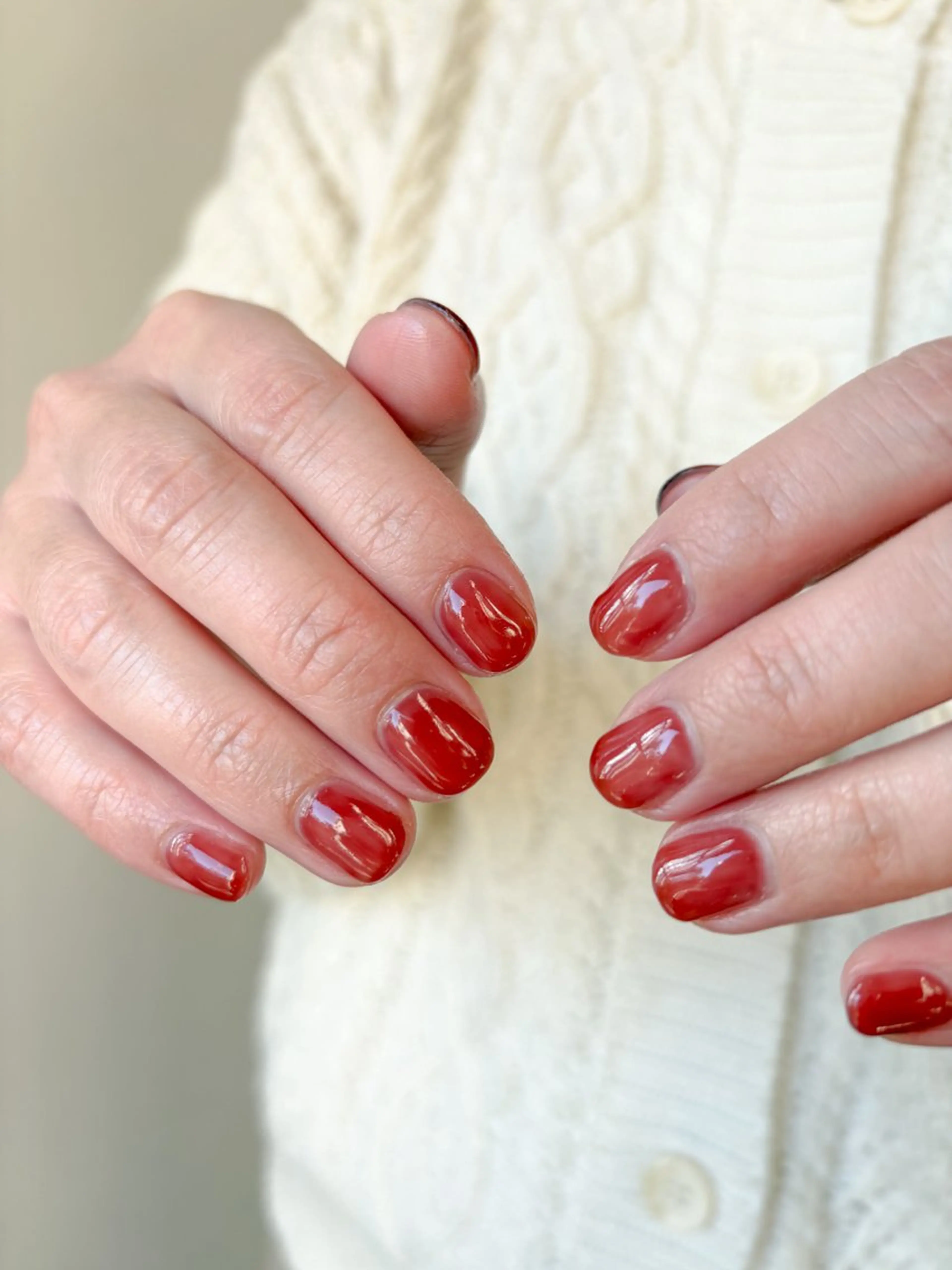 ネイル ハンドネイル 🌲🌳🚪iiit o🌲🌳🌲のネイルデザイン