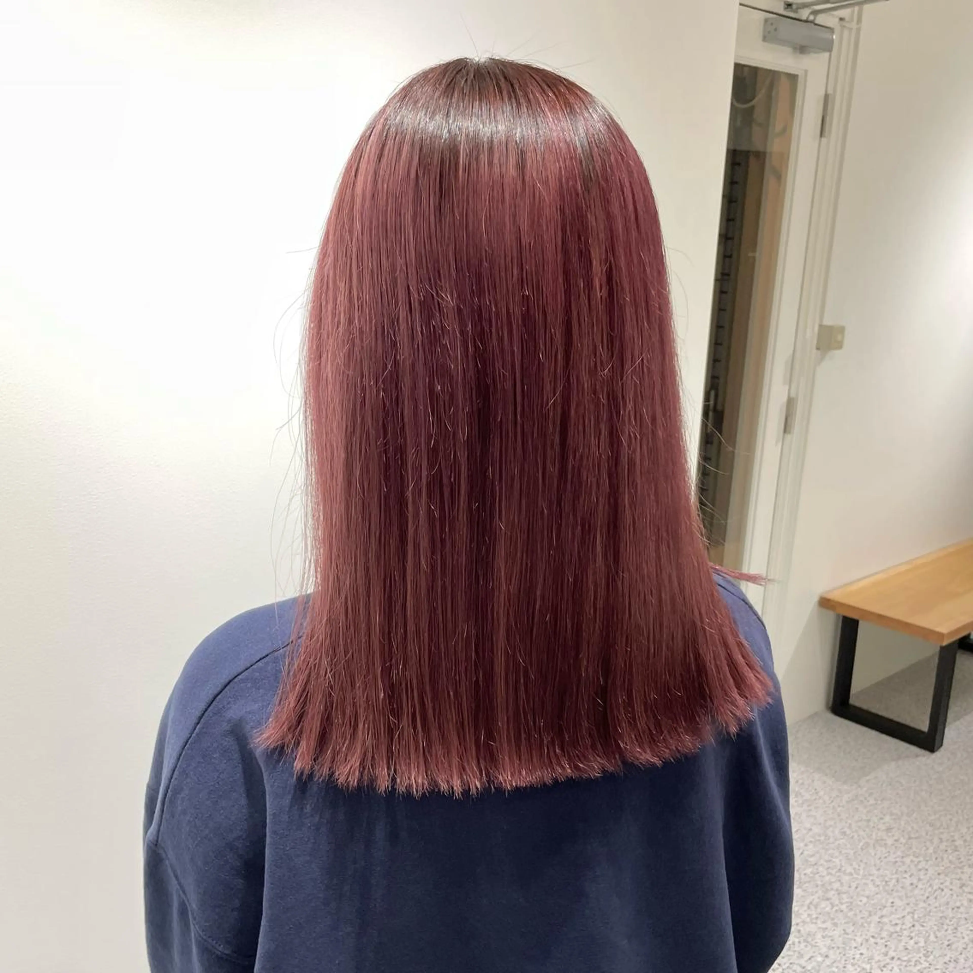 ロング カラー くせ毛 髪質改善 トリートメント GO TODAY SHARE SALON 原宿本店所属・ブリーチ/ハイトーン 艶カラー/ユリナのヘアスタイル