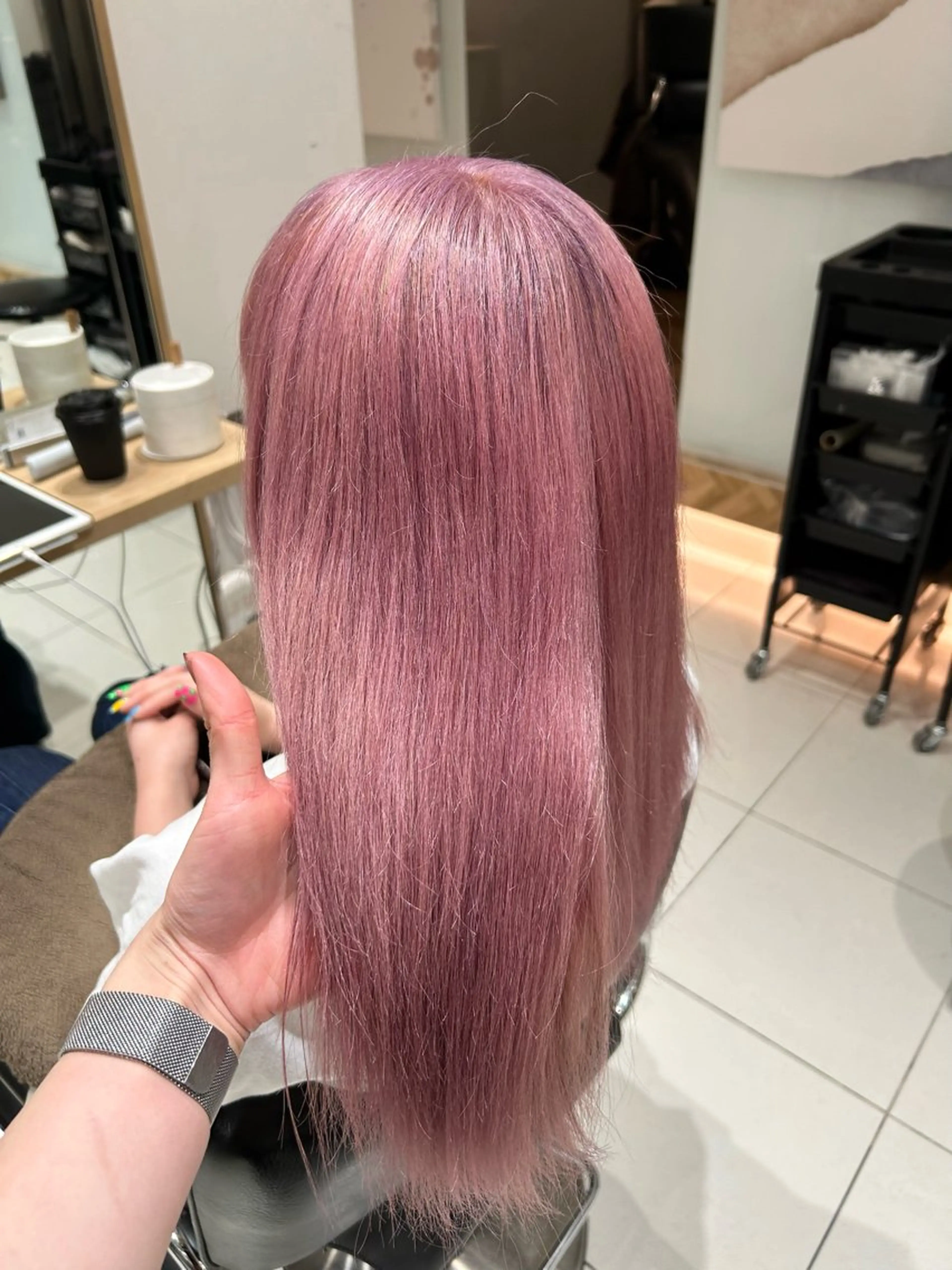 カラー 頭身浴スパ/艶カラー /森下🌿matsuのヘアスタイル