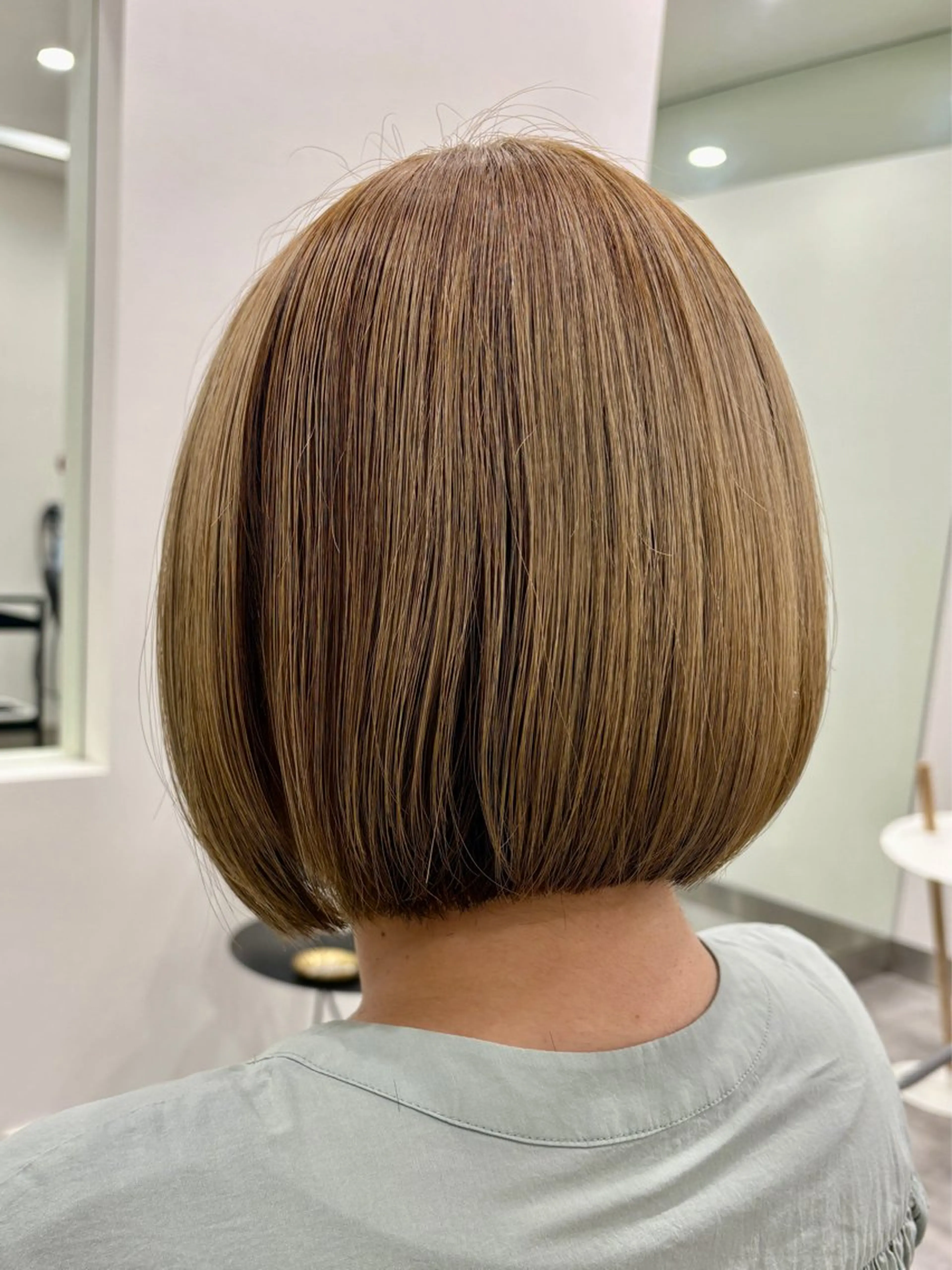 ショート カラー ヘアアレンジ ブリーチ ケアブリーチ ボブ 韓国風ヘア レイヤーカット 💝似合わせカット& カラーＵｒｕｎａ💝のヘアスタイル