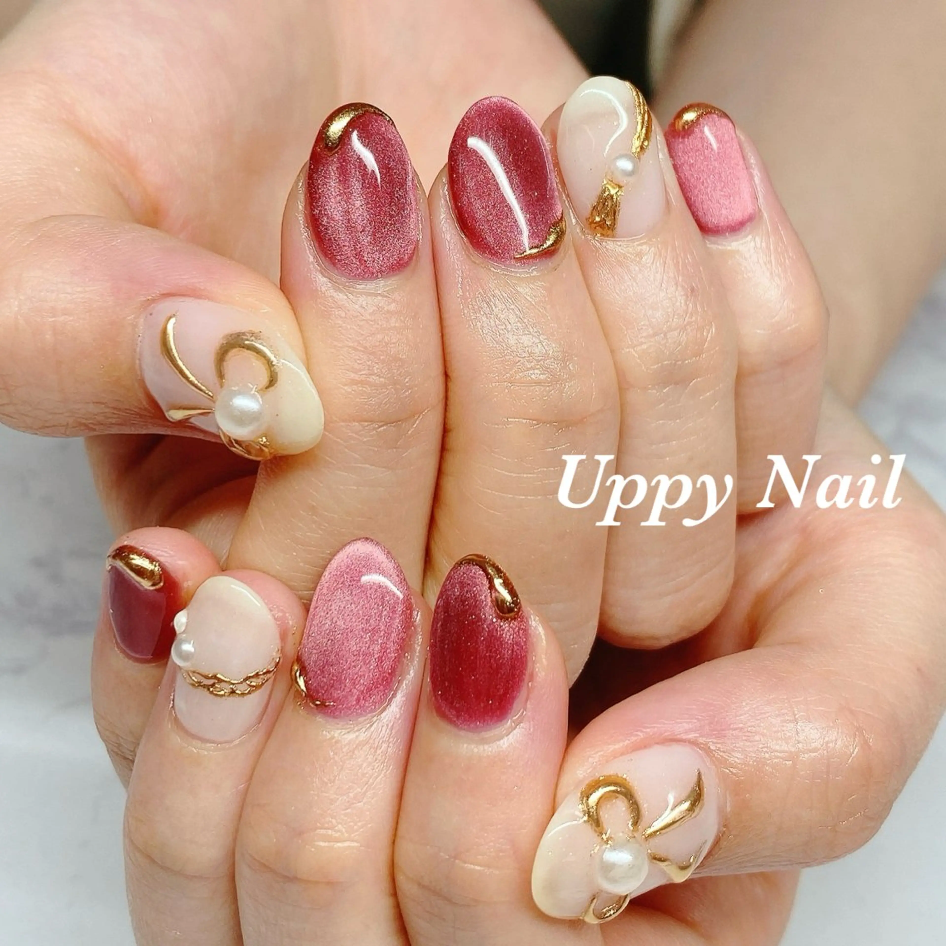 ネイル ハンドネイル Uppy Nail ukyoのネイルデザイン