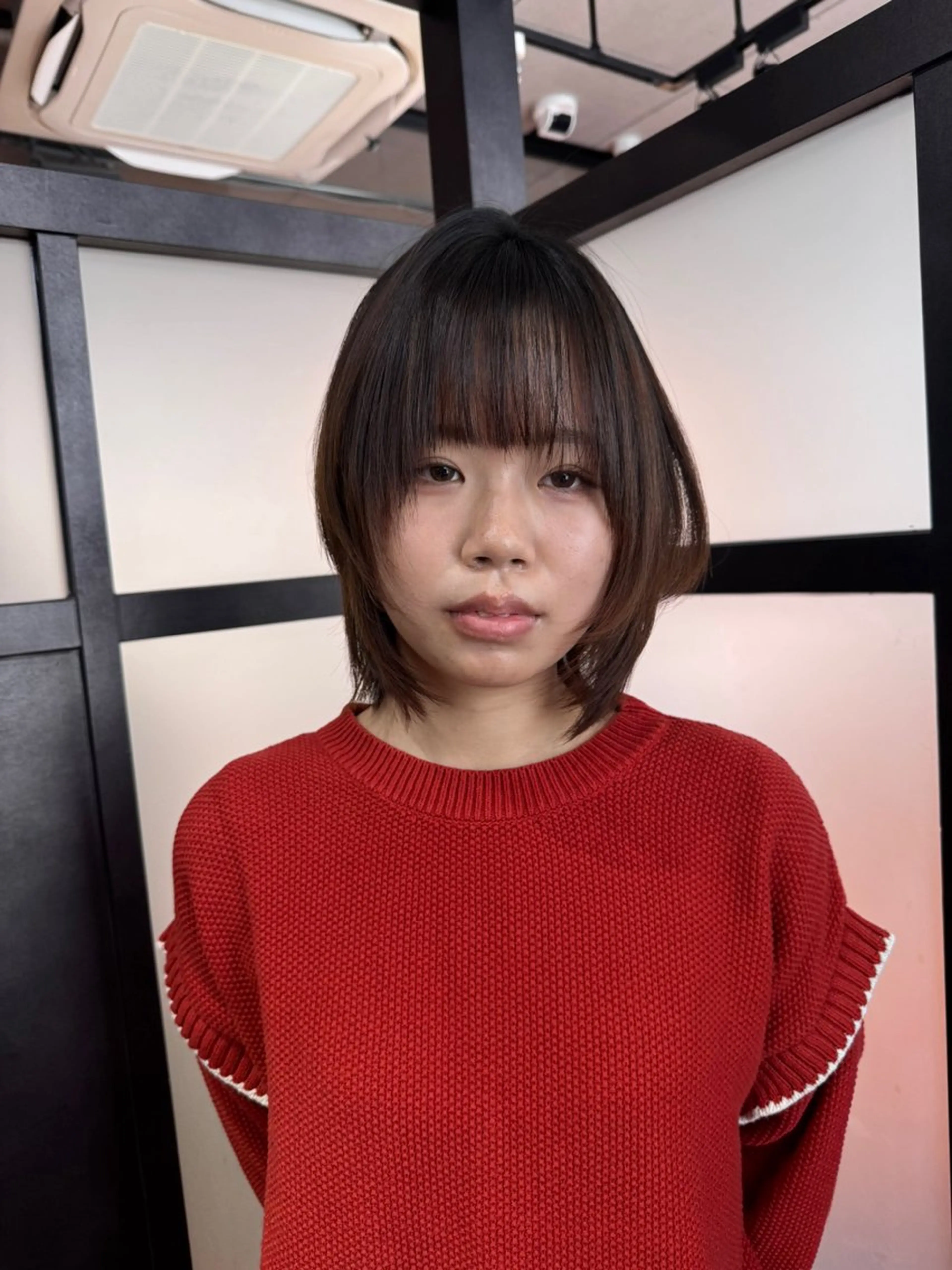 ミディアム カット トリートメント sora/ 暖色カラー🌷のヘアスタイル