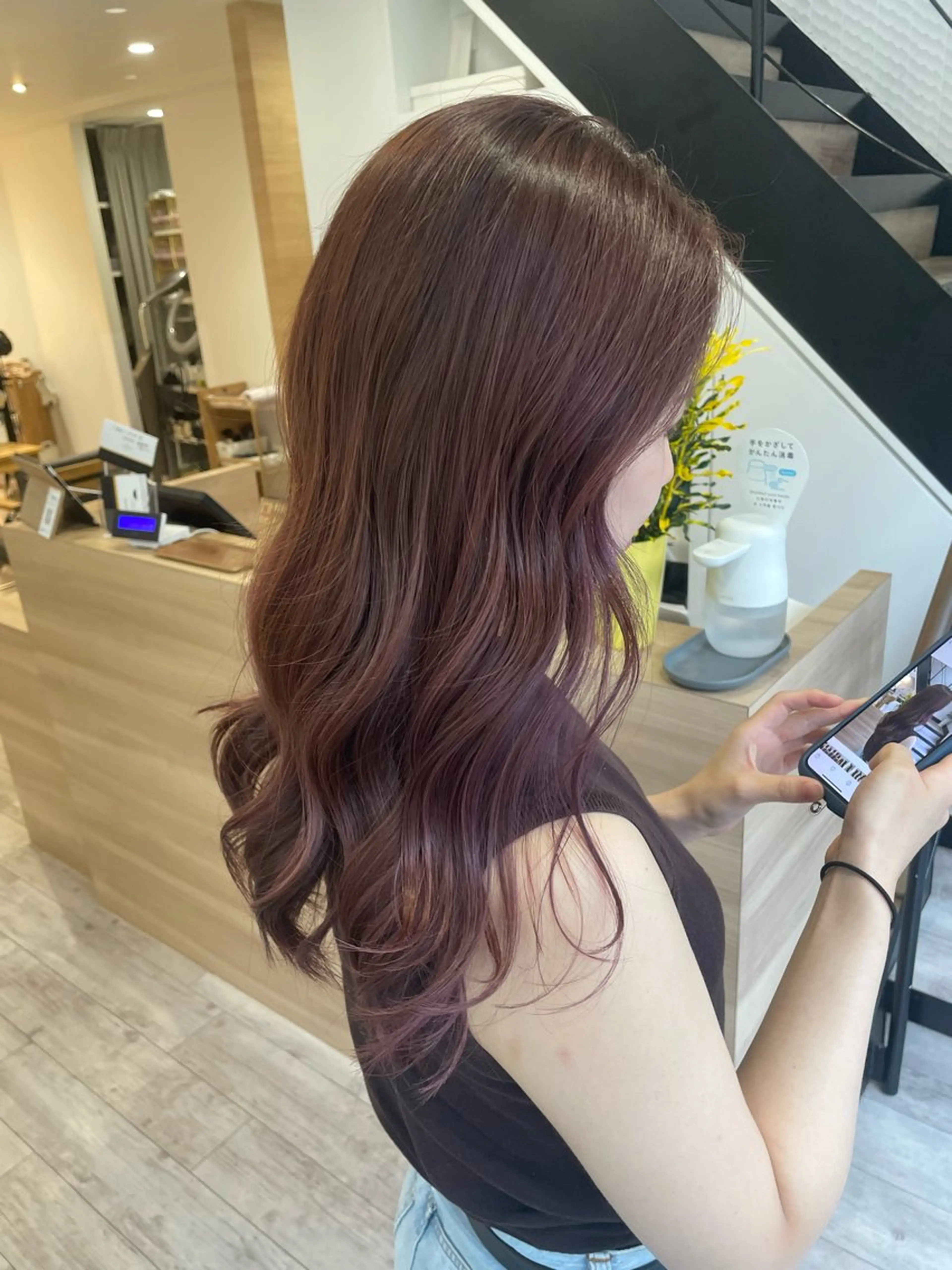 ロング 寺石 駿汰のヘアスタイル