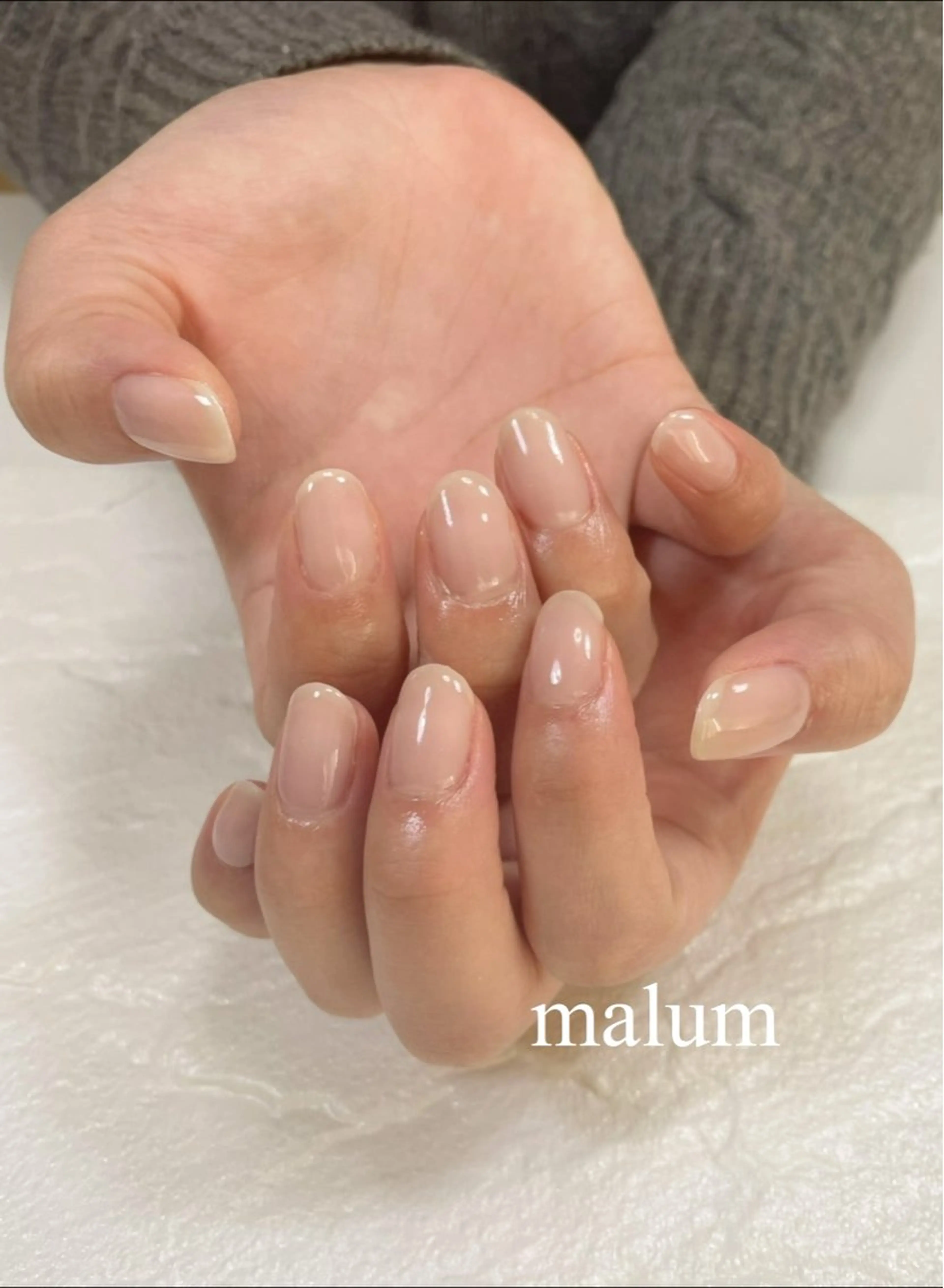 ネイル オフィスネイル ハンドネイル malum nailのネイルデザイン