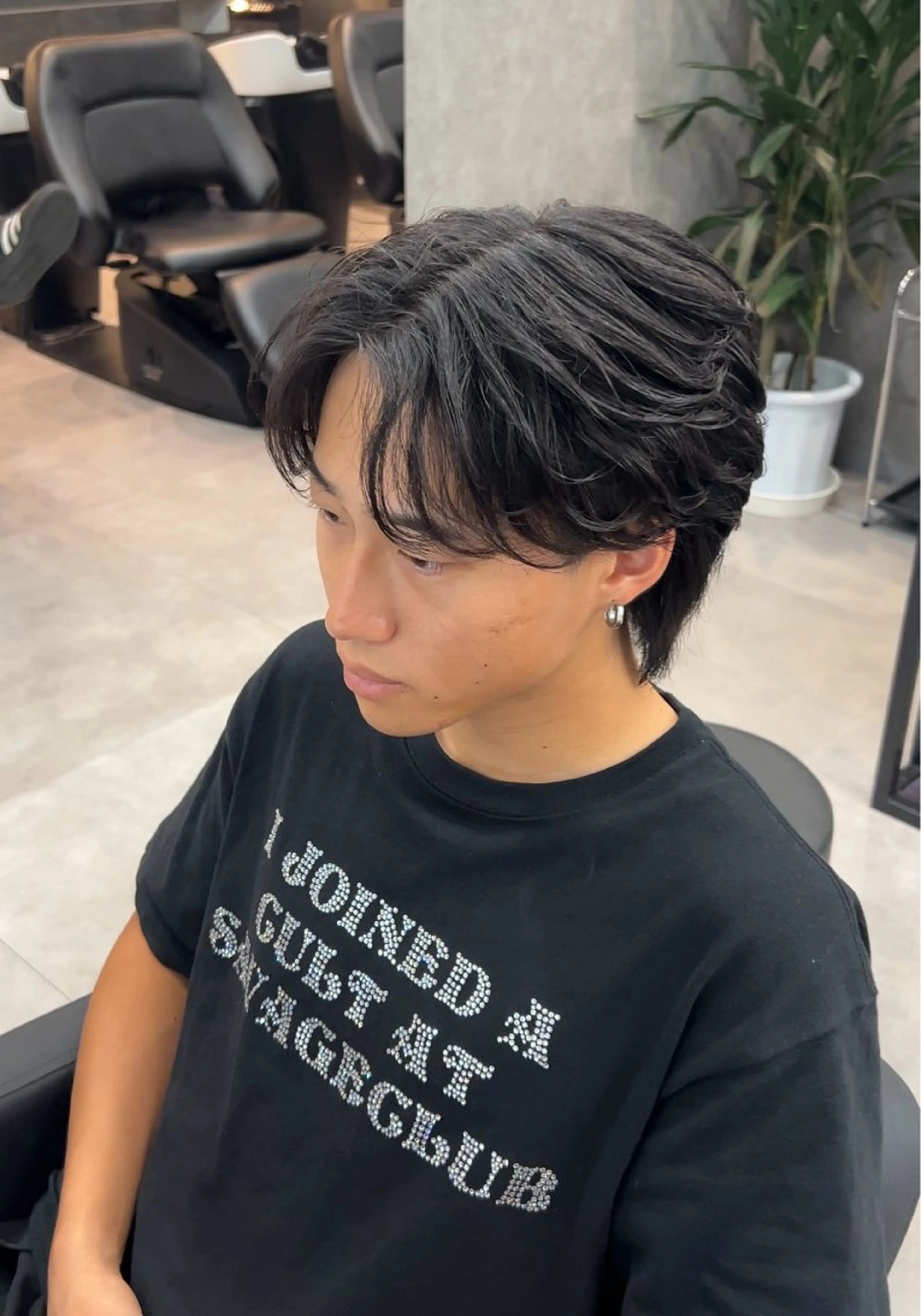 パーマ メンズ カット パーマ 【札幌メンズ特化】 つばさ🔥のヘアスタイル