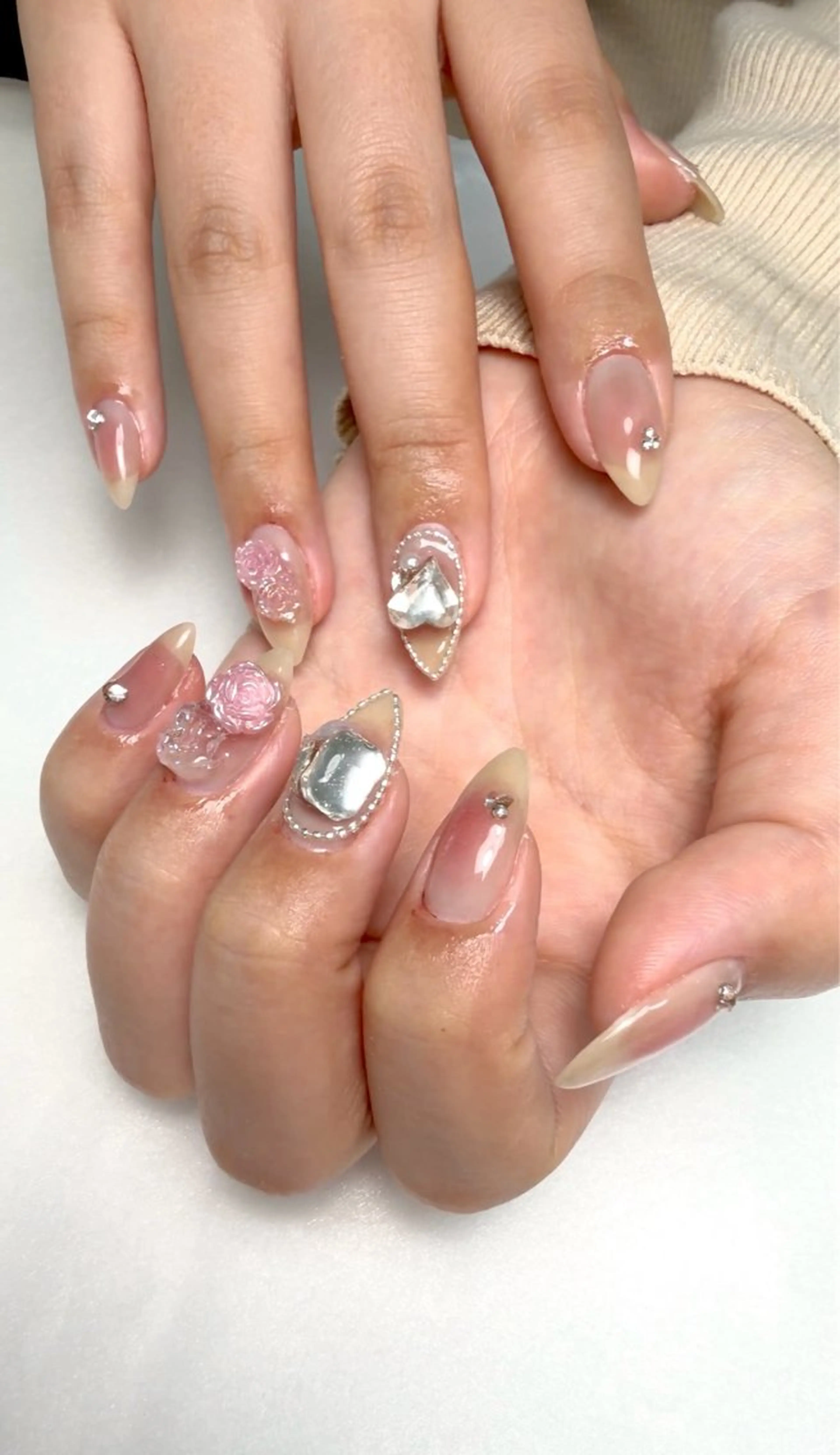 ネイリストお任せデザインの写真