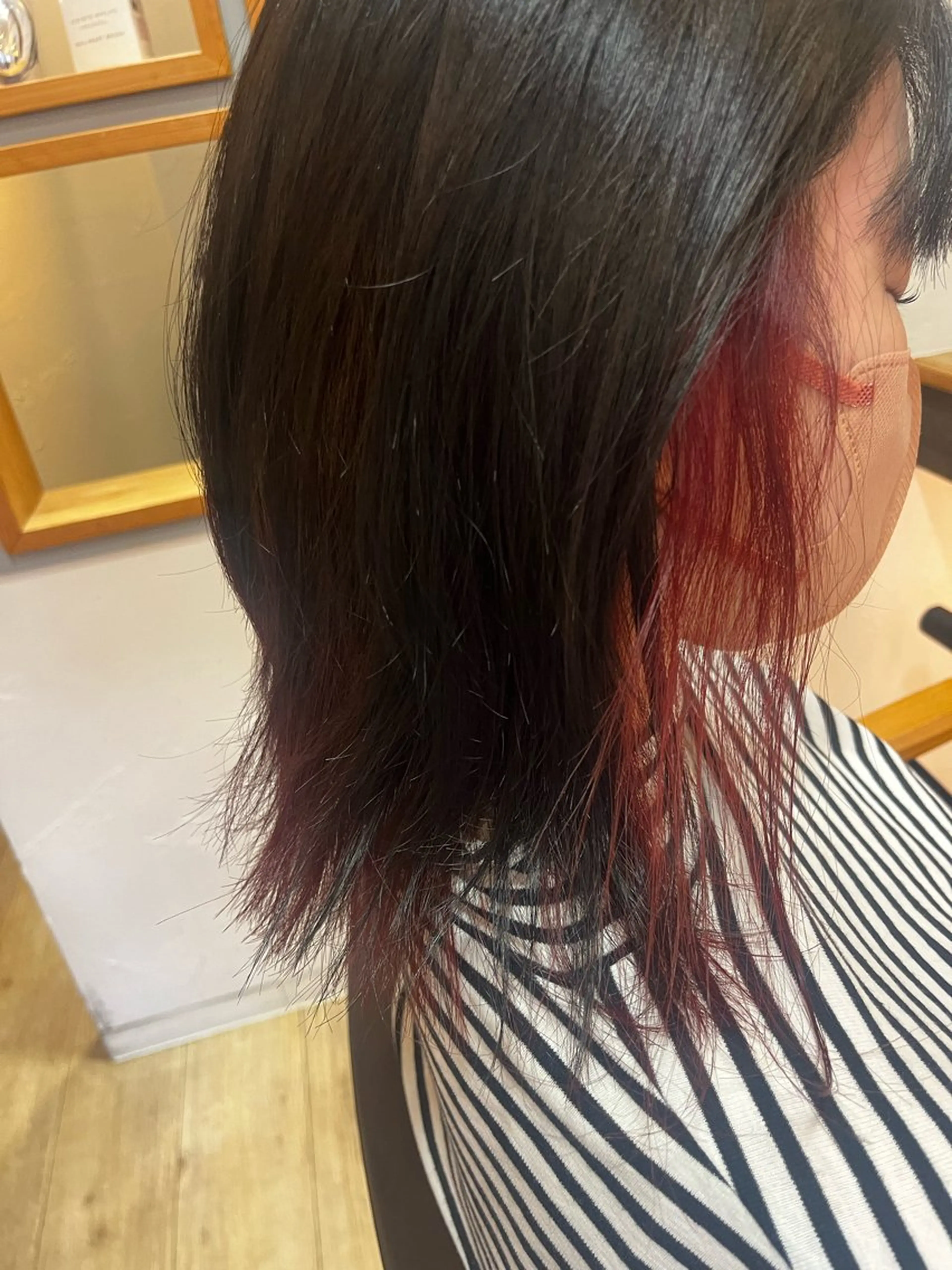 【デザインカラー】インナーカラー＋オンカラー＋marbb🫧＋SBの写真