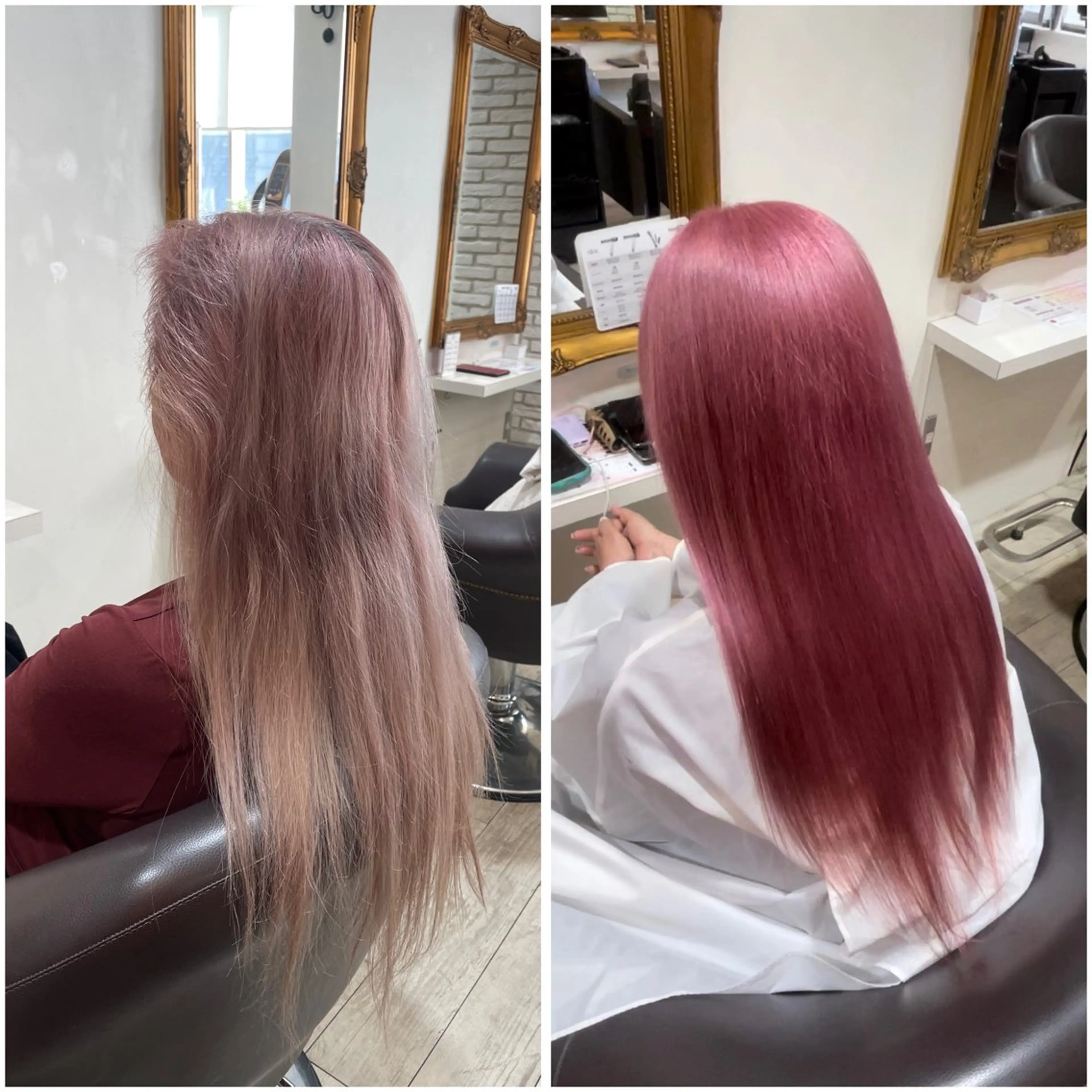 ロング カラー メンズ 暖色/艶髪/ 透明感カラー/なおとのヘアスタイル