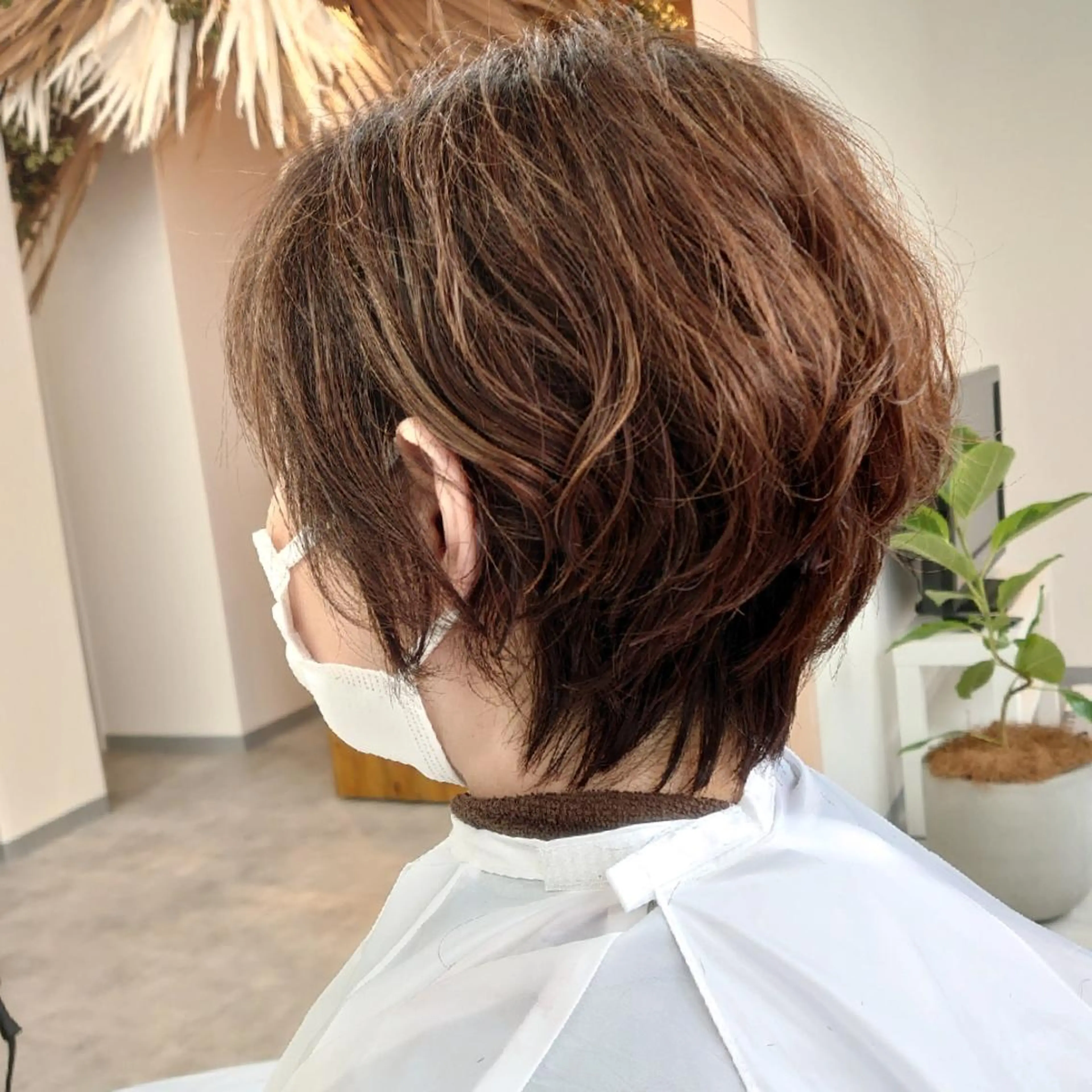 ショート D.log所属・河内 拓也のヘアスタイル