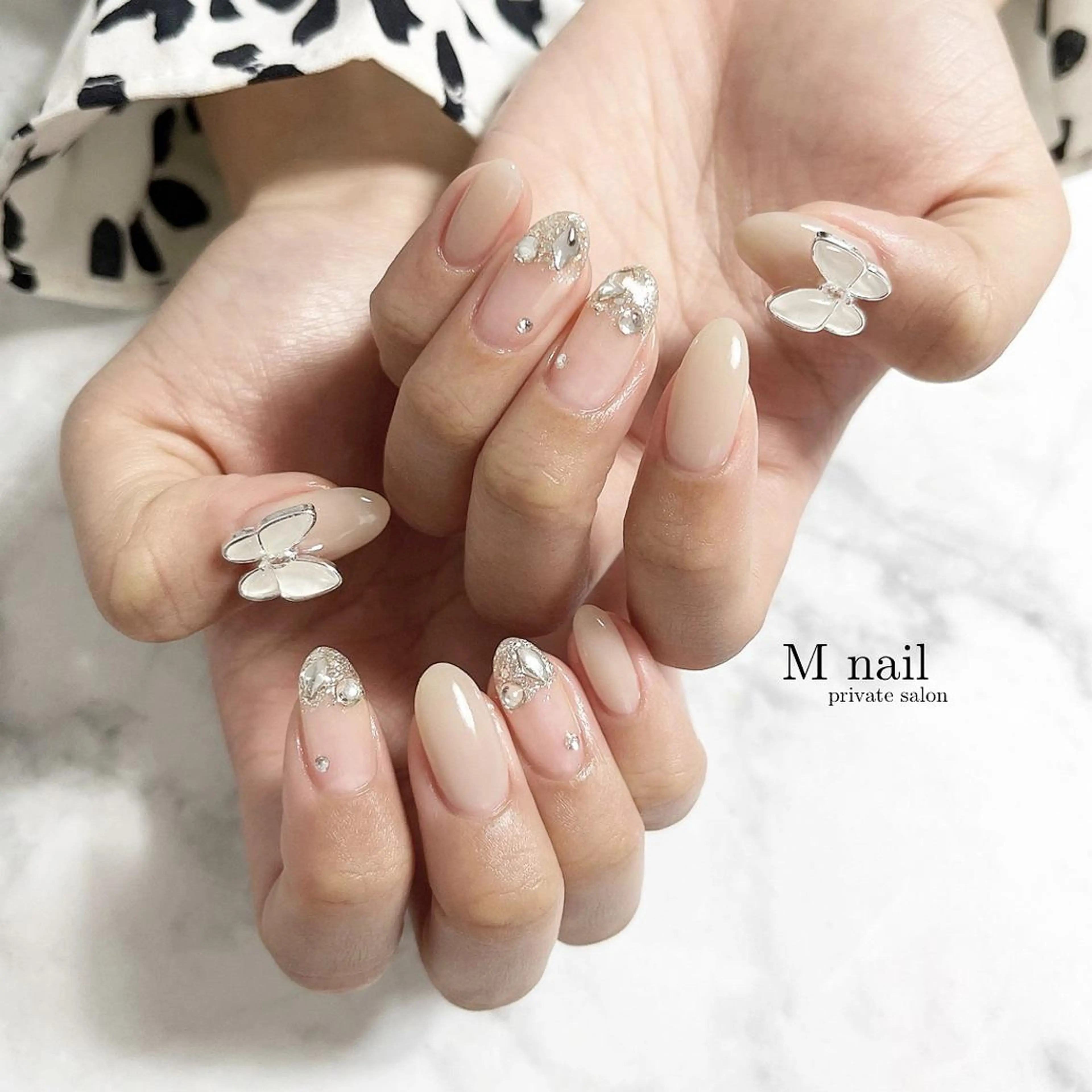 ネイル 韓国ネイル ハンドネイル M　nail所属・M nailのネイルデザイン