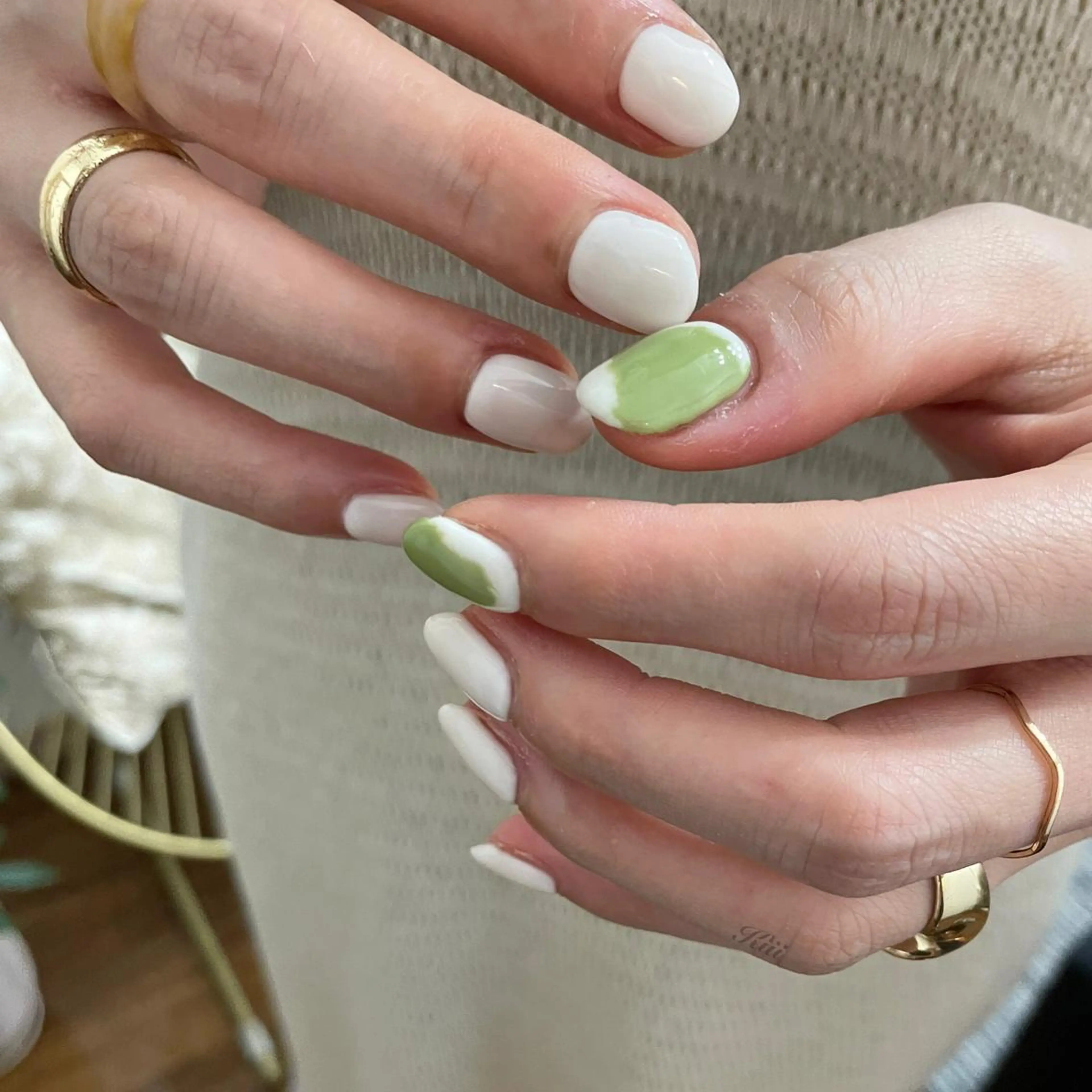 ネイル アートネイル ハンドネイル フットネイル kiii.__ ✴︎*のネイルデザイン