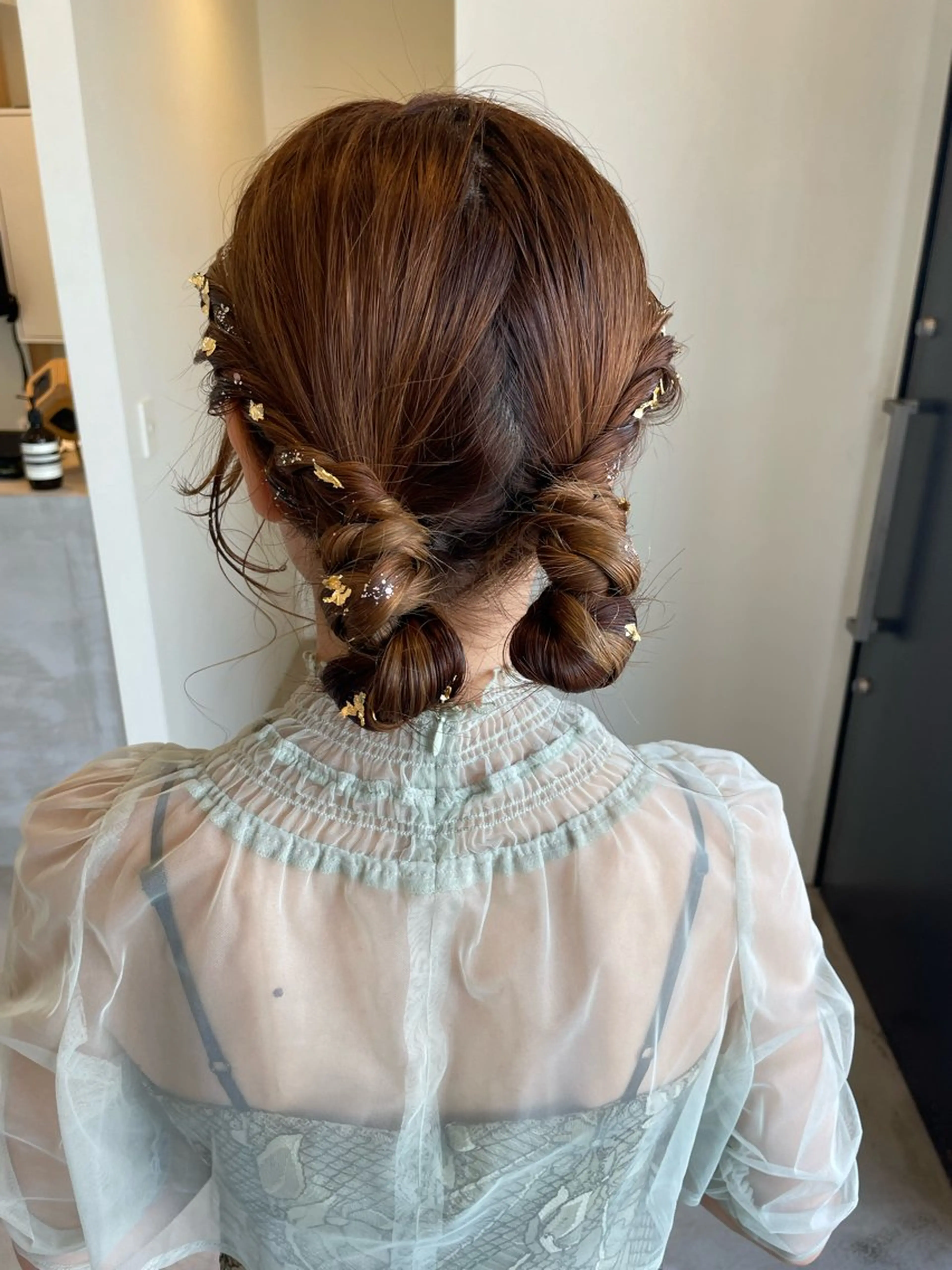 ヘアアレンジ お団子ヘア CITA （シータ）所属・板井 美紗都のヘアスタイル