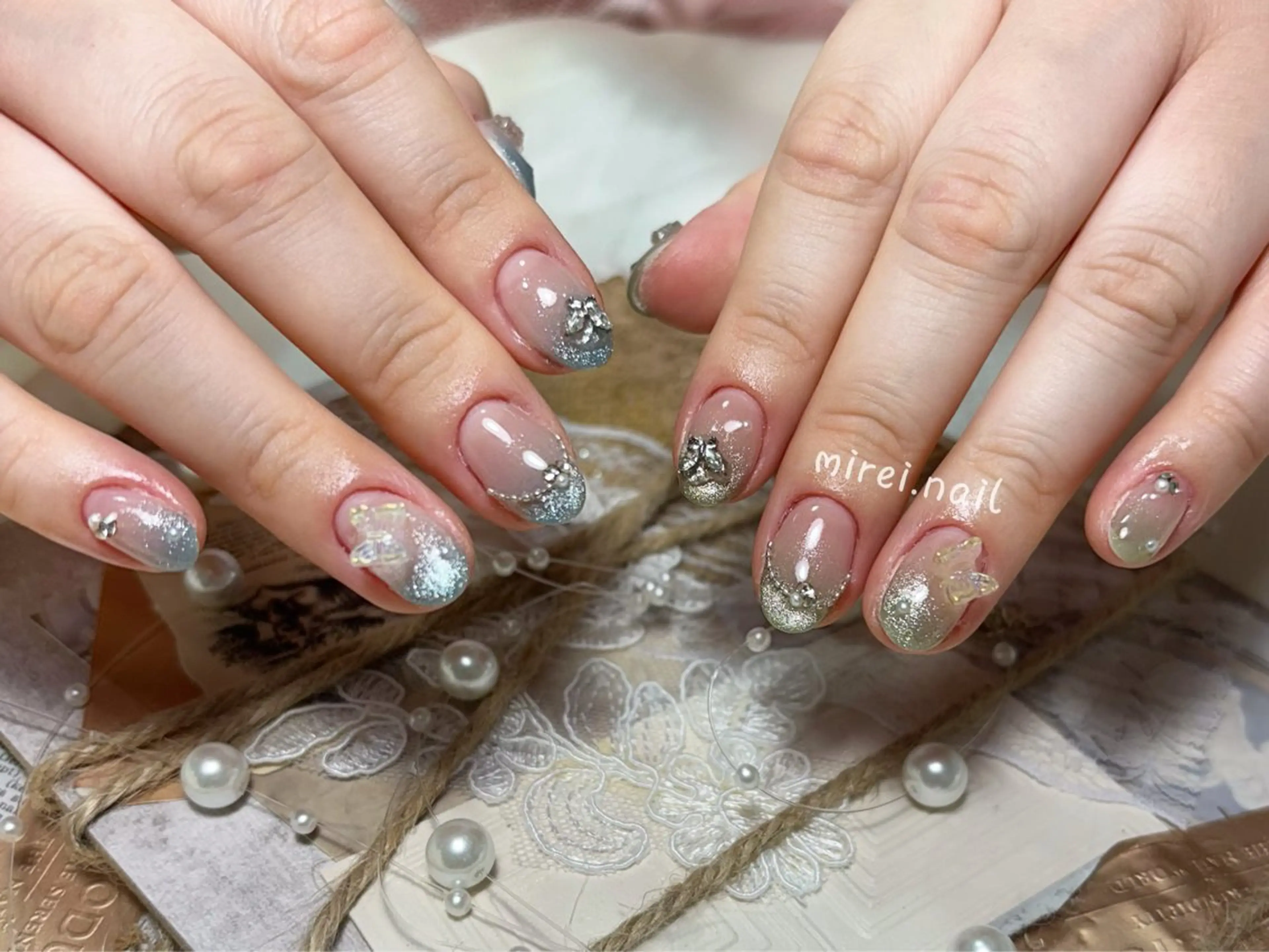 ネイル mirei‘nail所属・jade.vase ミレイのネイルデザイン