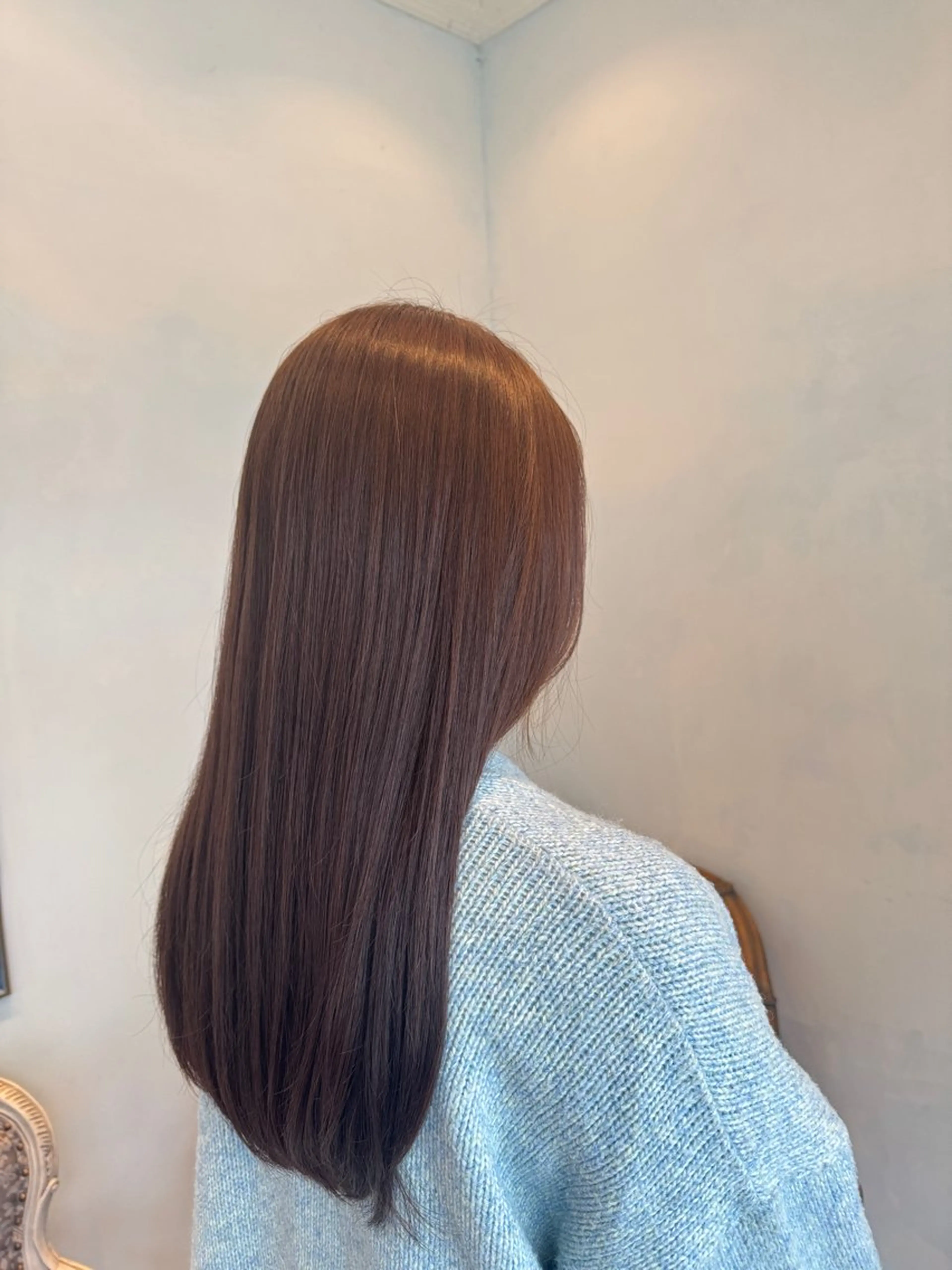 ロング カラー ヘアカラー み うのヘアスタイル