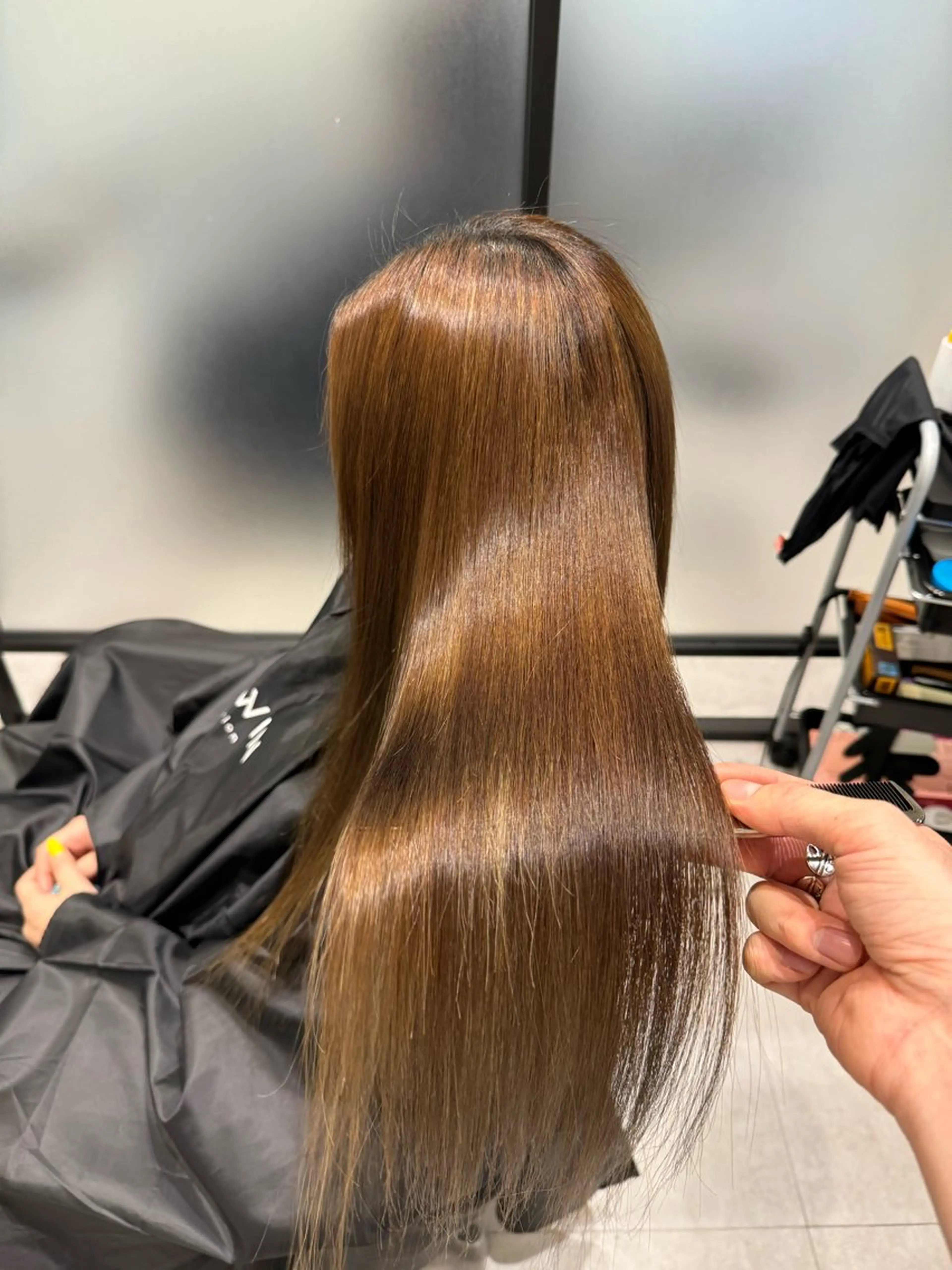 ロング 野口聖矢/縮毛矯正 髪質改善/ViVIEのヘアスタイル