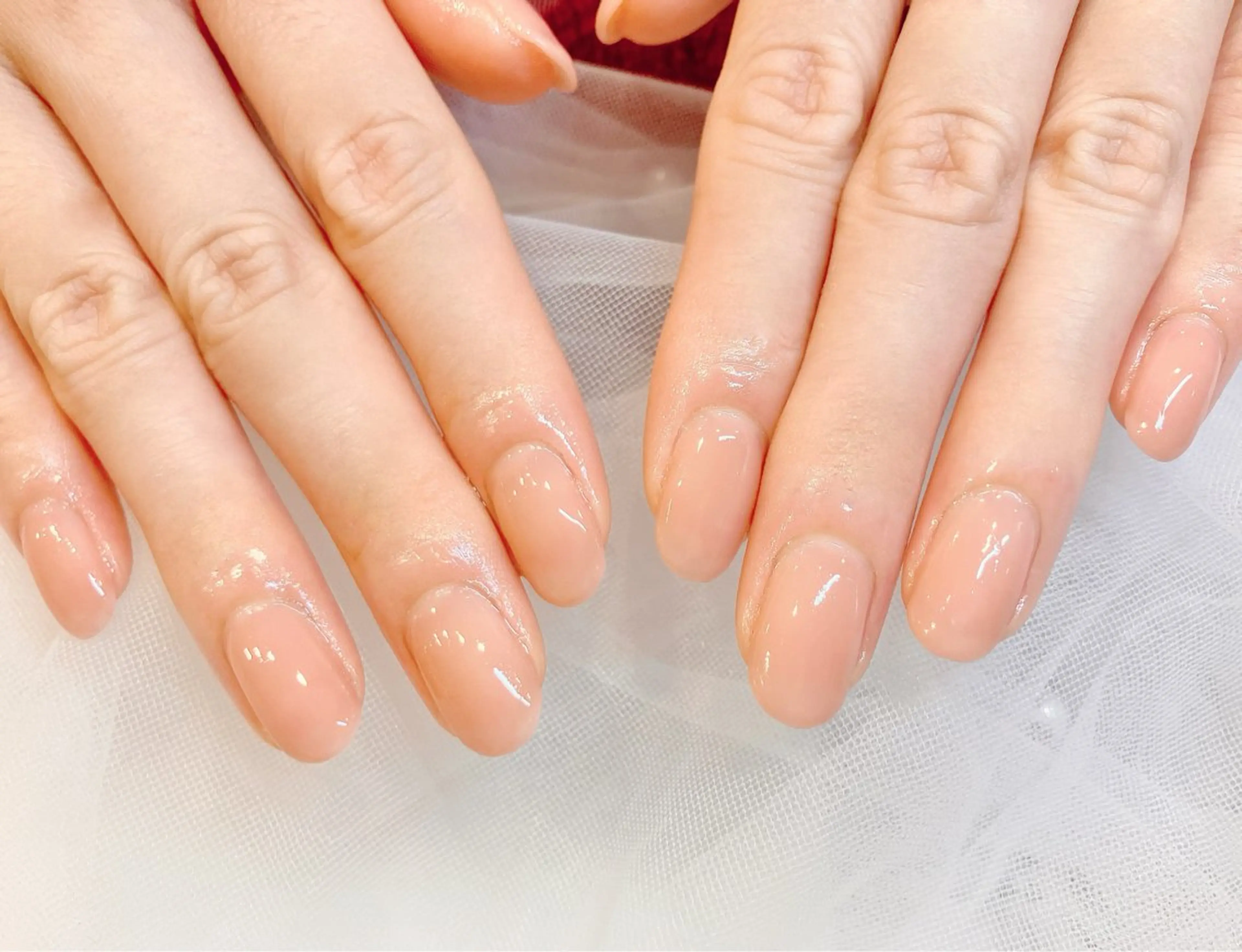 【新規限定】【ハンド】【ナチュラルカラー限定】ワンカラー（オフ込み）の写真