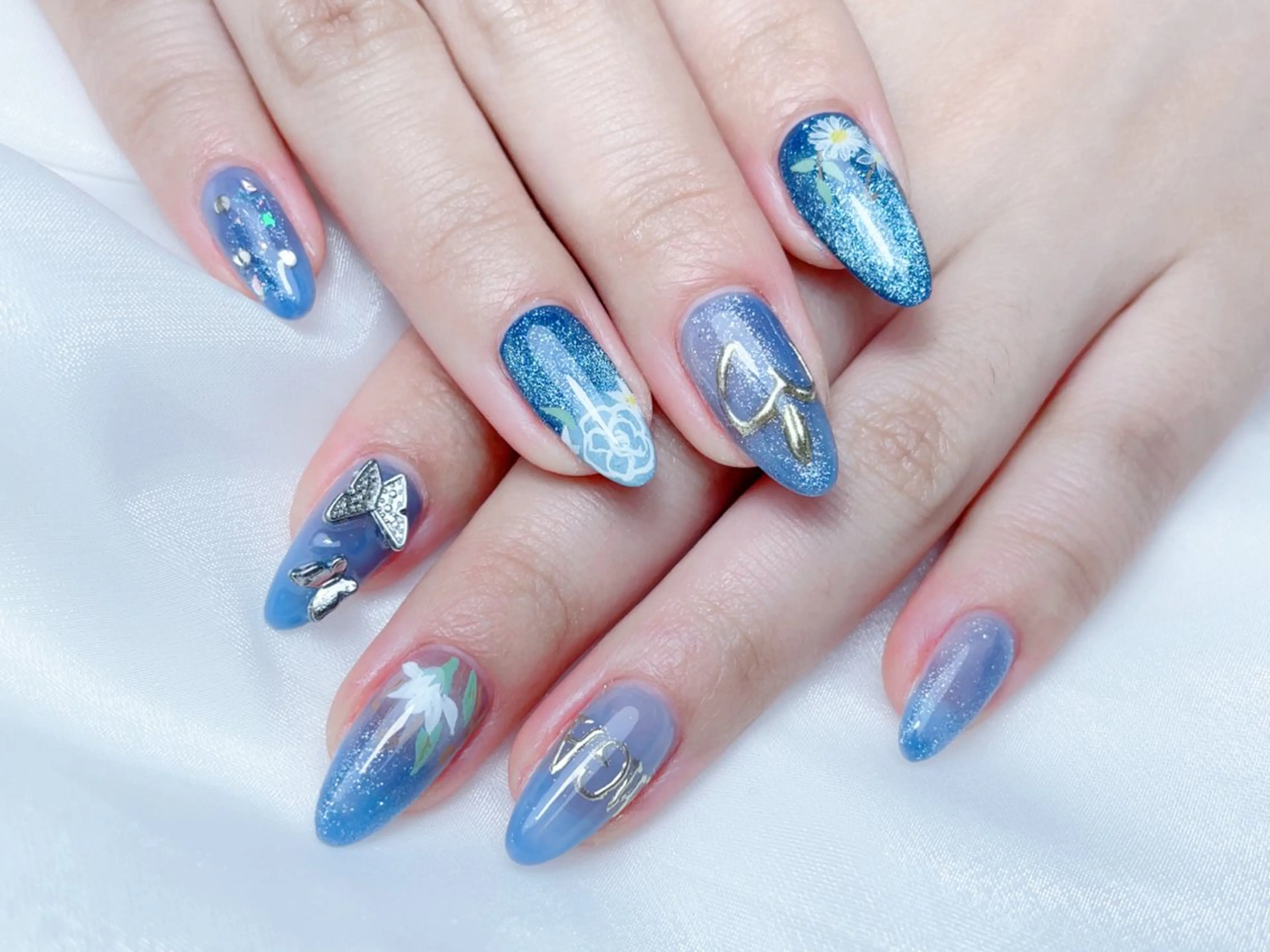 ネイル M🌷nail 長さだし専門店のネイルデザイン