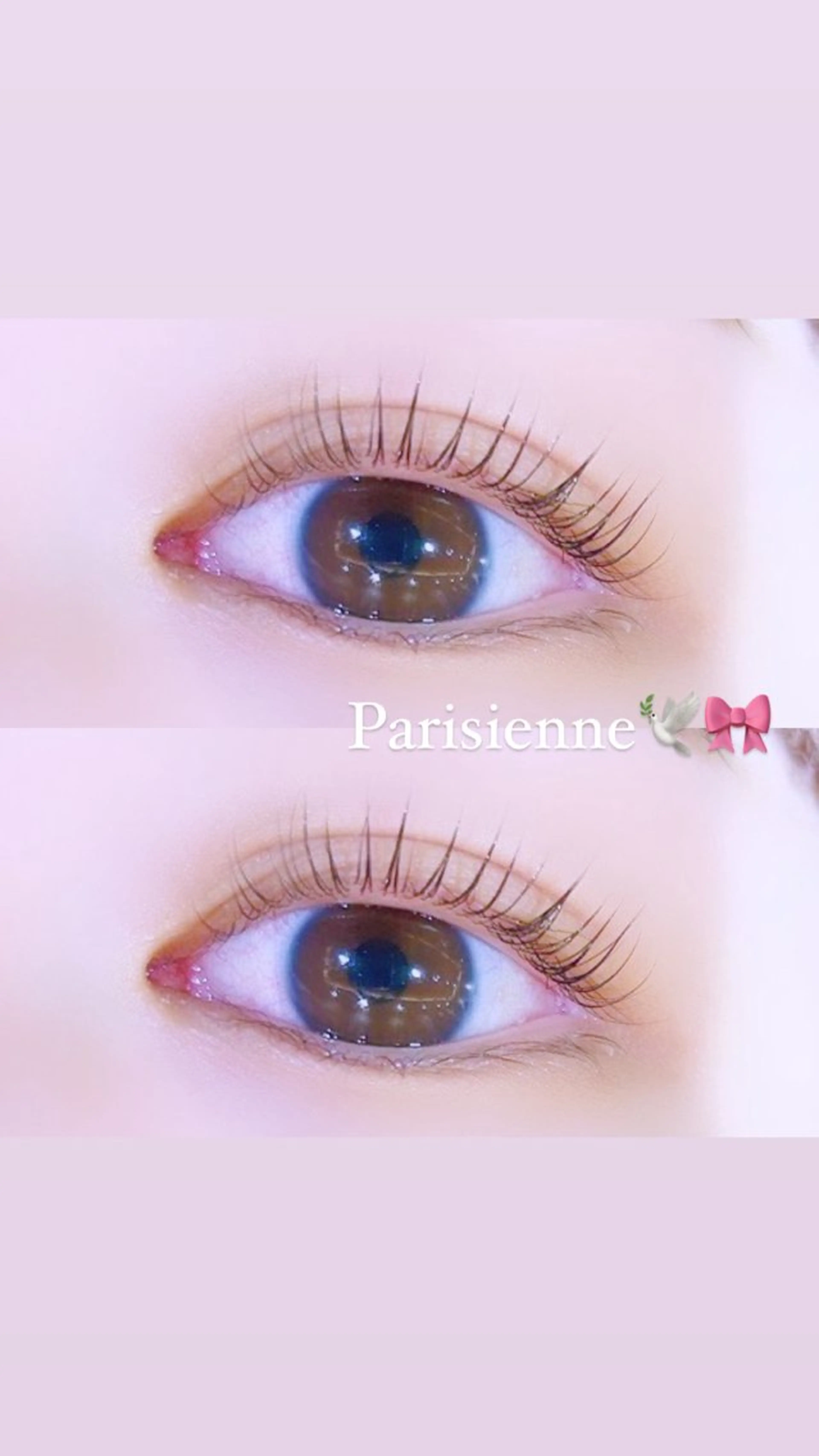 マツエク・マツパ パリジェンヌラッシュリフト マツパ 🎀misaki 🎀のマツエク・マツパデザイン