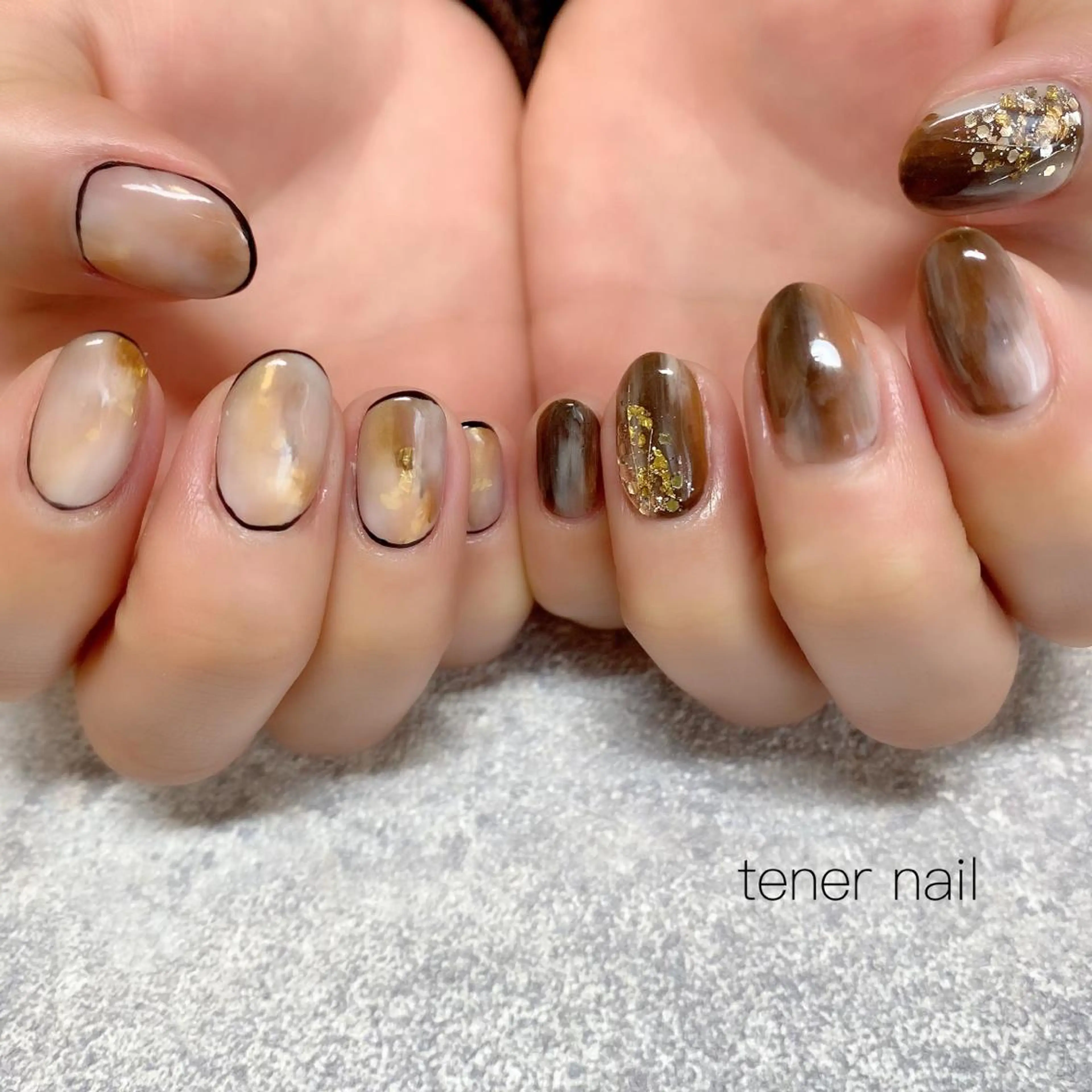 ネイル ニュアンスネイル tener  nail  テネルネイル所属・テネルネイル tener nailのネイルデザイン