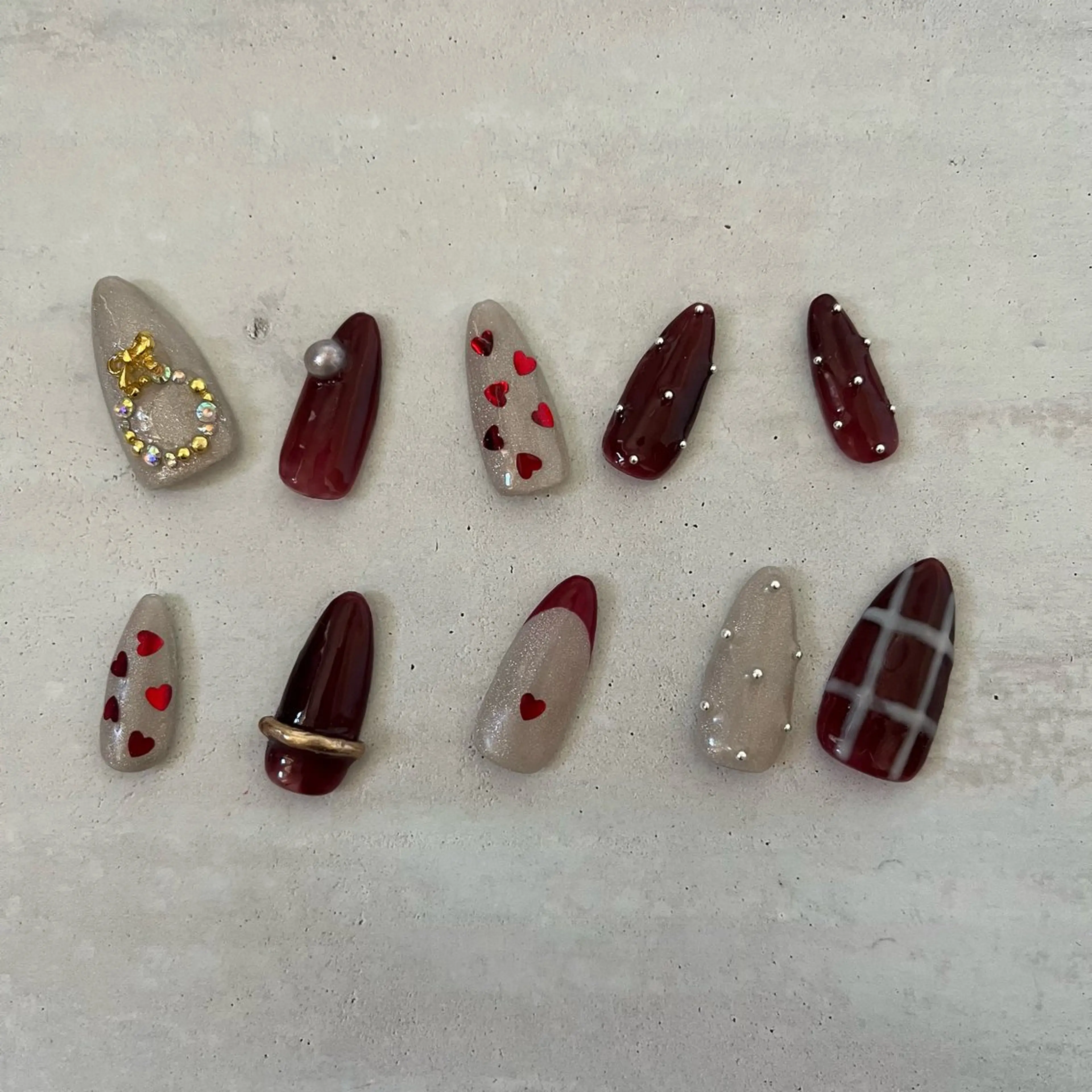 ネイル ネイルチップ K Aのネイルデザイン