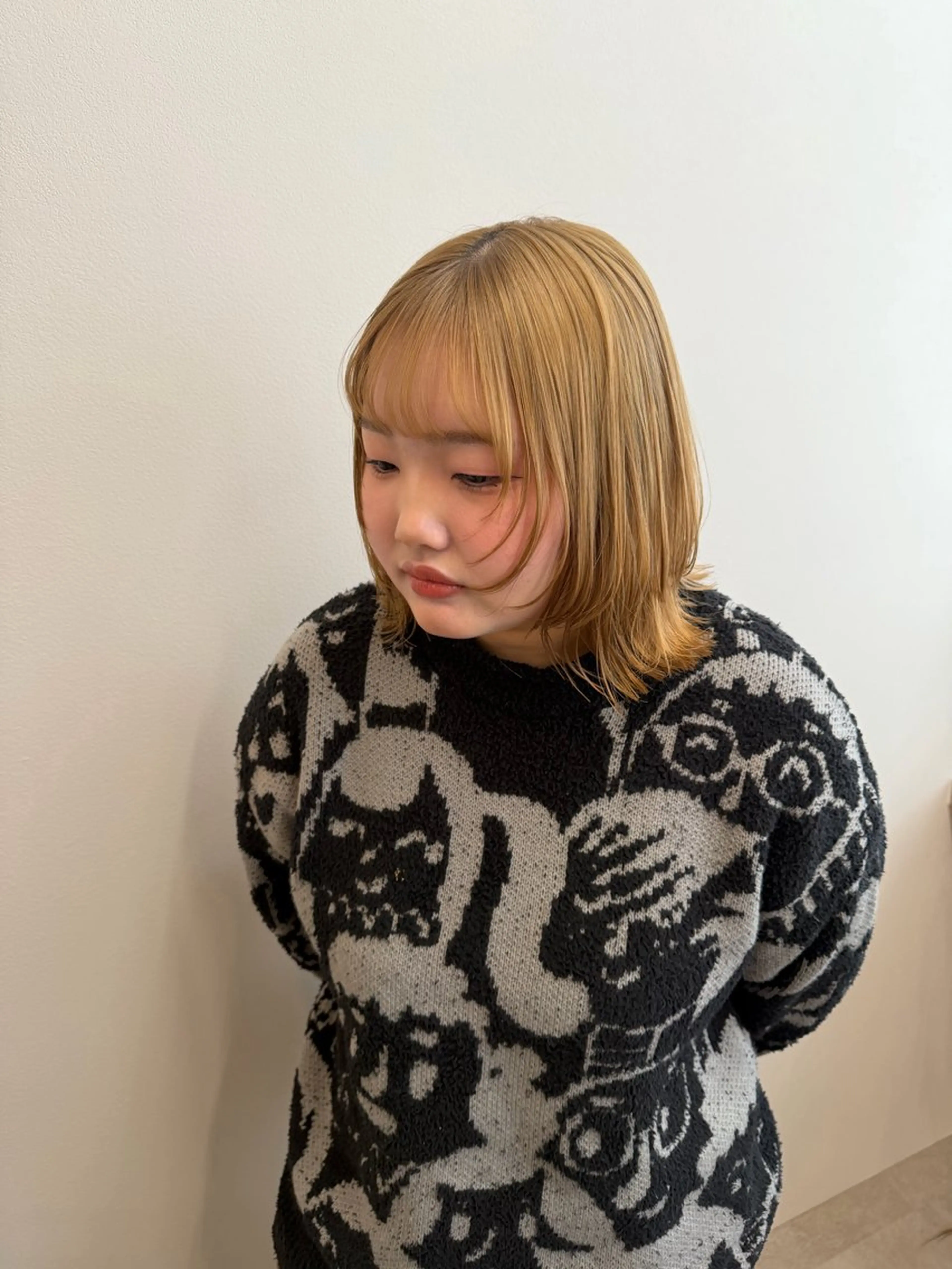 ミディアム りん/ハイトーン💖 🌈髪質改善✨️浜松のヘアスタイル