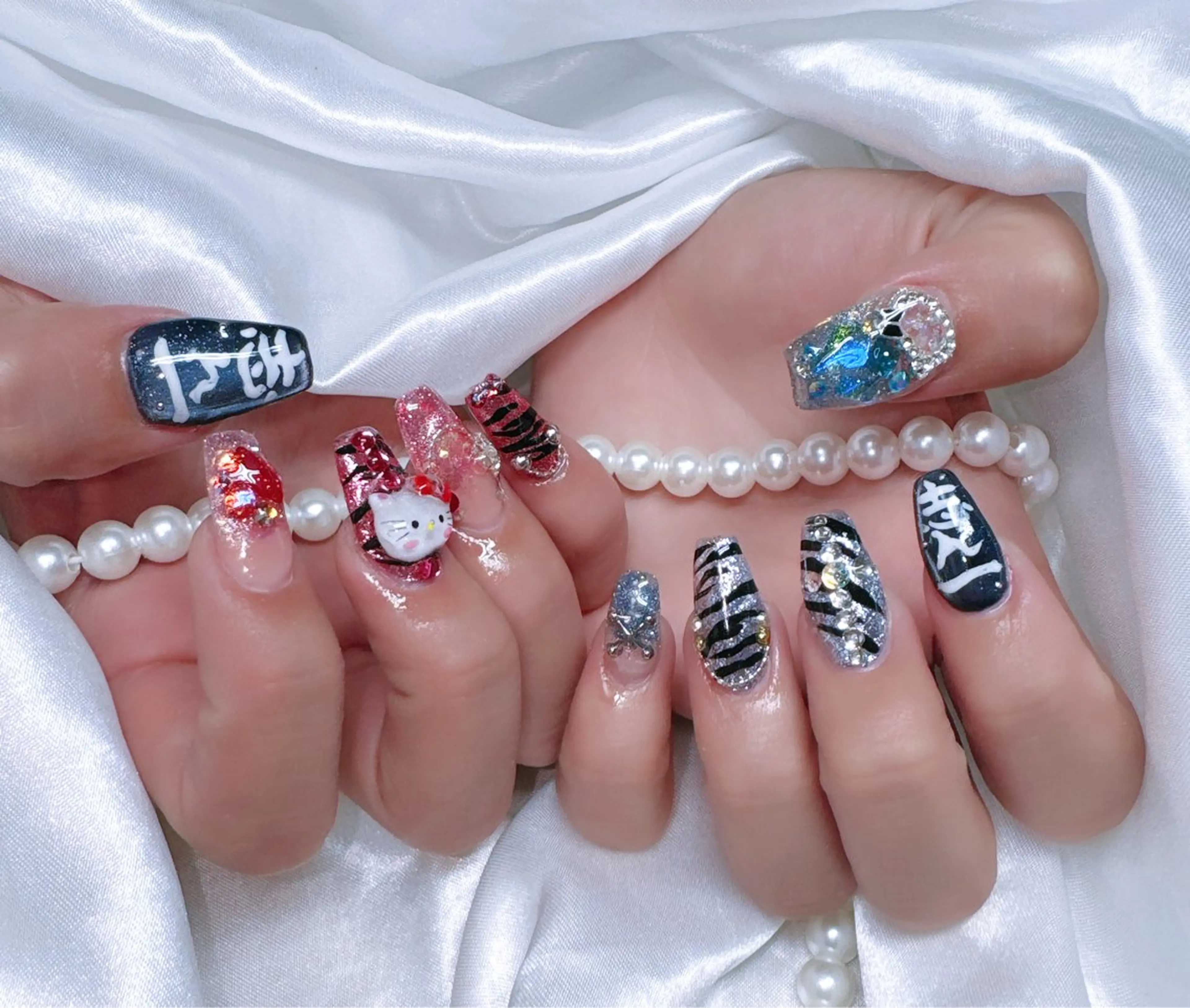 ネイル ハンドネイル 高島 夏海のネイルデザイン