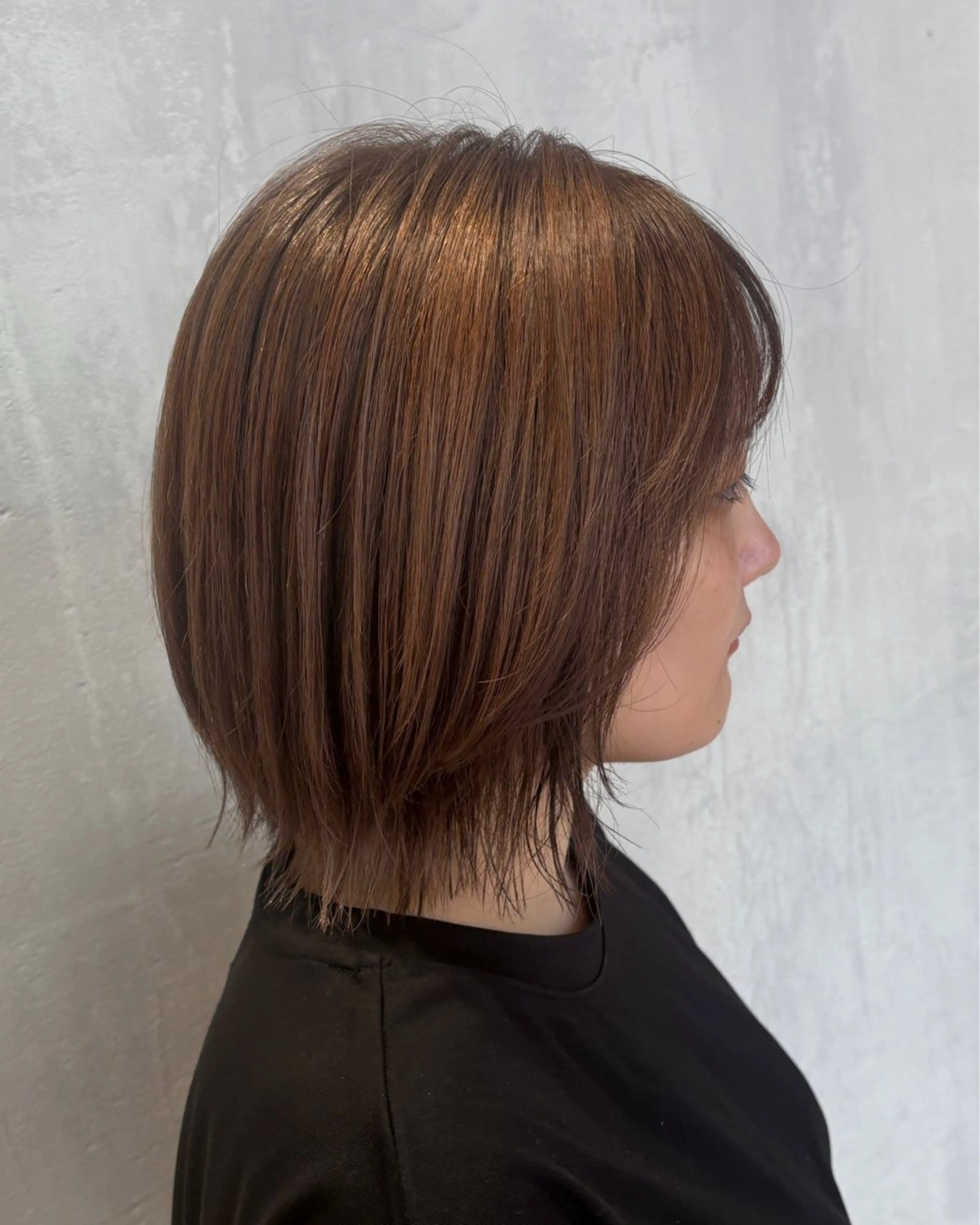 ショート カラー ベージュカラー ヘアカラー トリートメント DX SHARE SALON所属・matka白髪ぼかし 大人ヘア/KEIKOのヘアスタイル