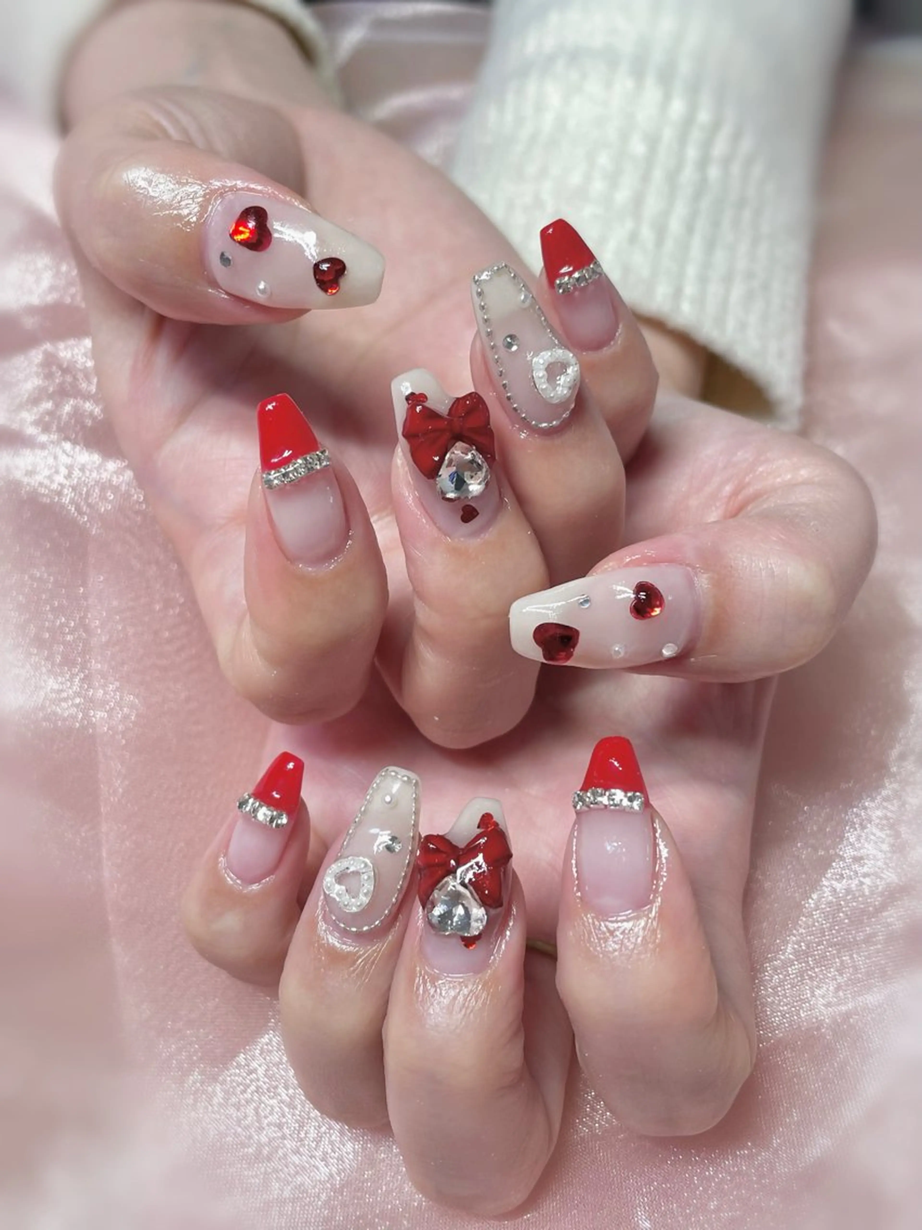 ネイル 長さ出し ハンドネイル RUMI nailのネイルデザイン