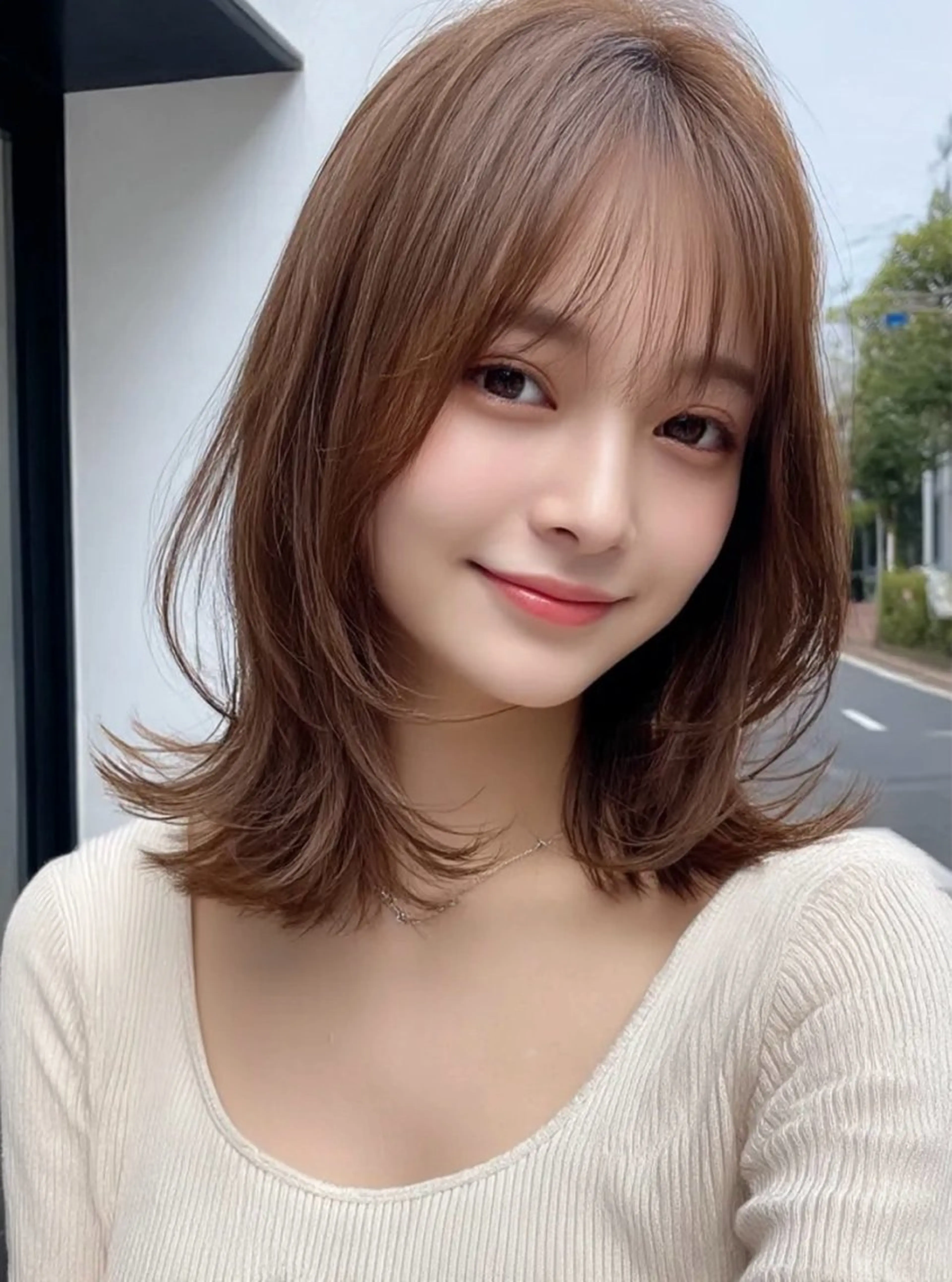 ミディアム カラー ulu-ウル所属・北川 大輔のヘアスタイル