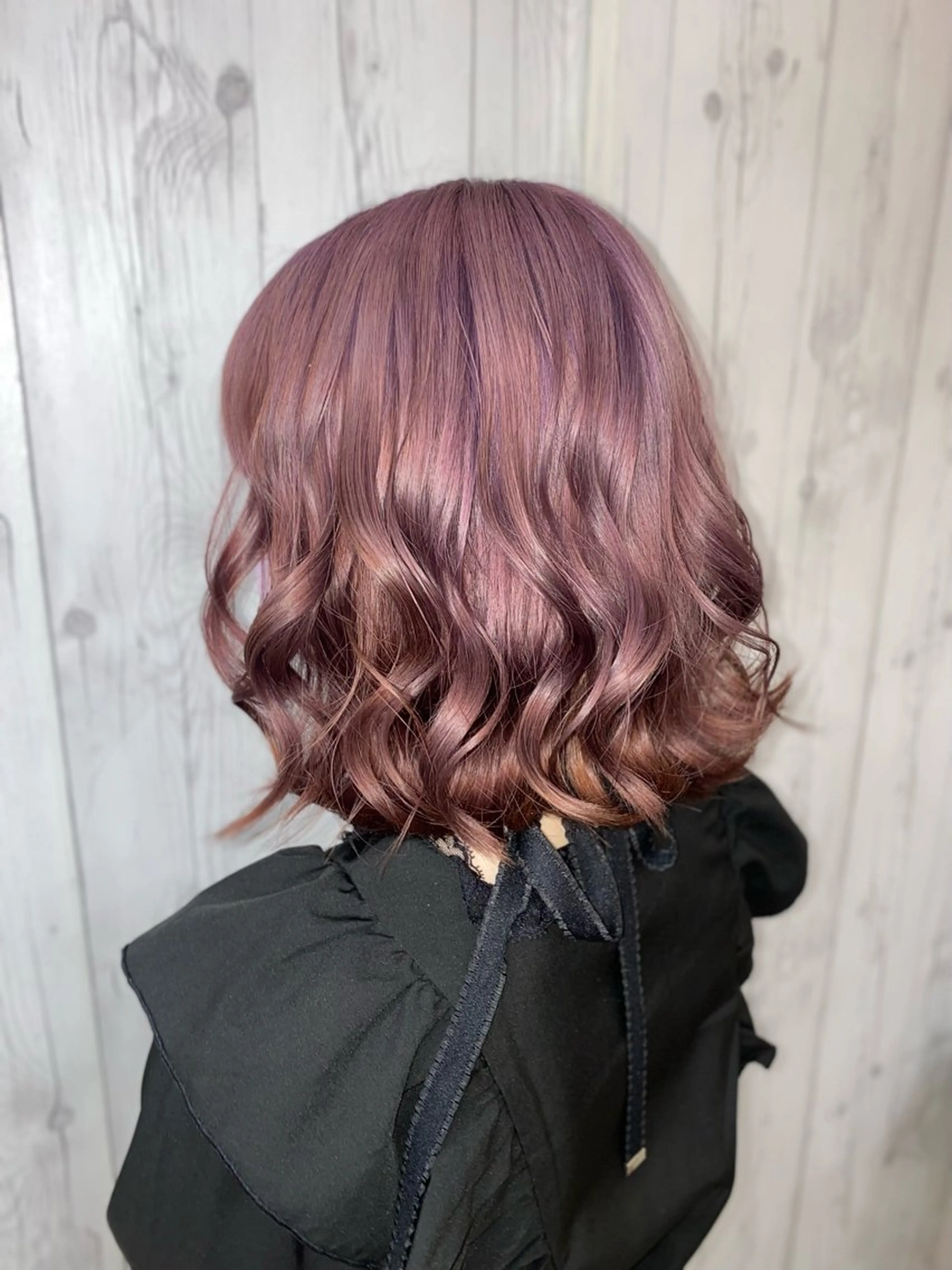 ミディアム アッシュ アッシュブラウン ヘアカラー ゆぴ☾‪/推しカラー /ハイトーンのヘアスタイル