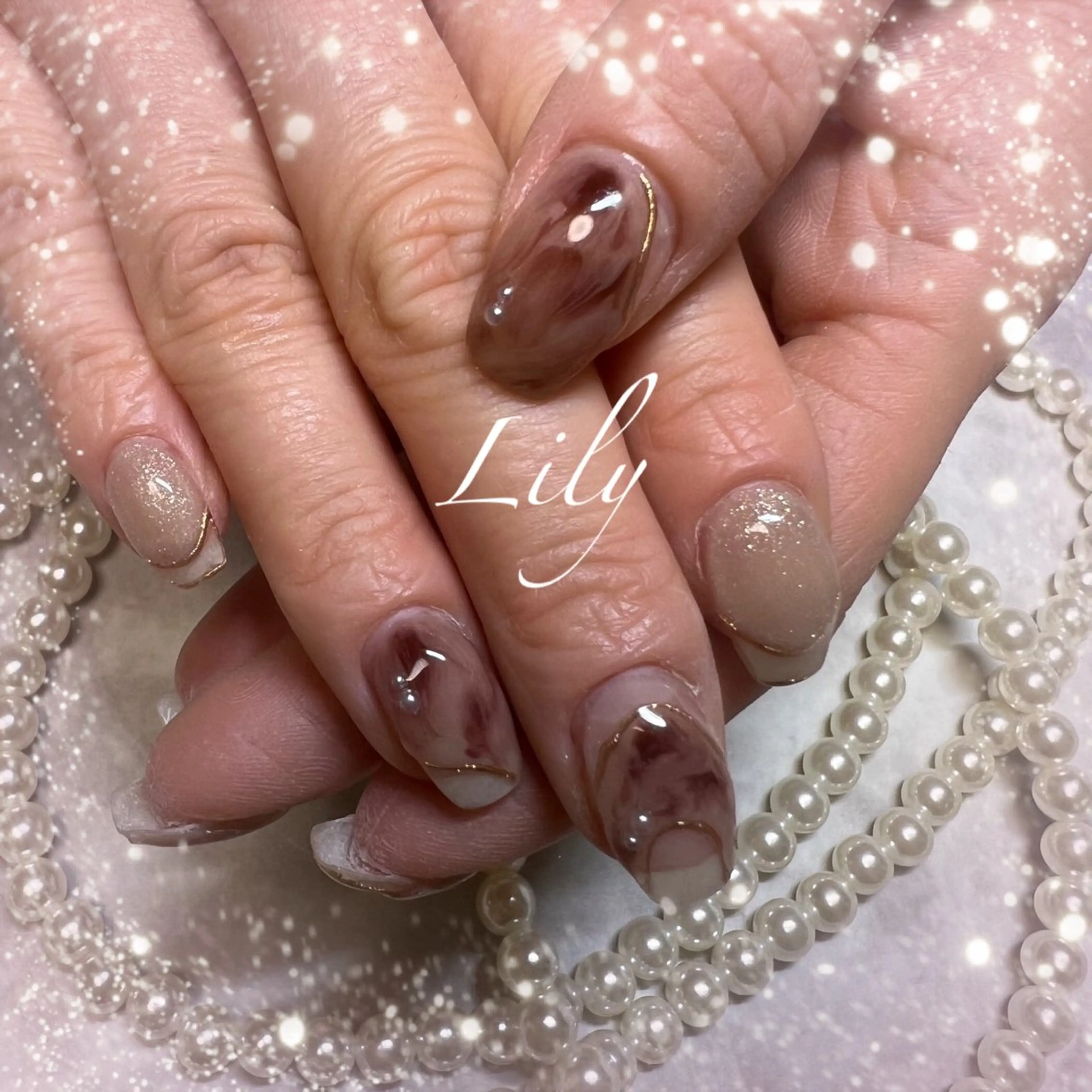 ネイル ハンドネイル Nailsalon Lilyのネイルデザイン