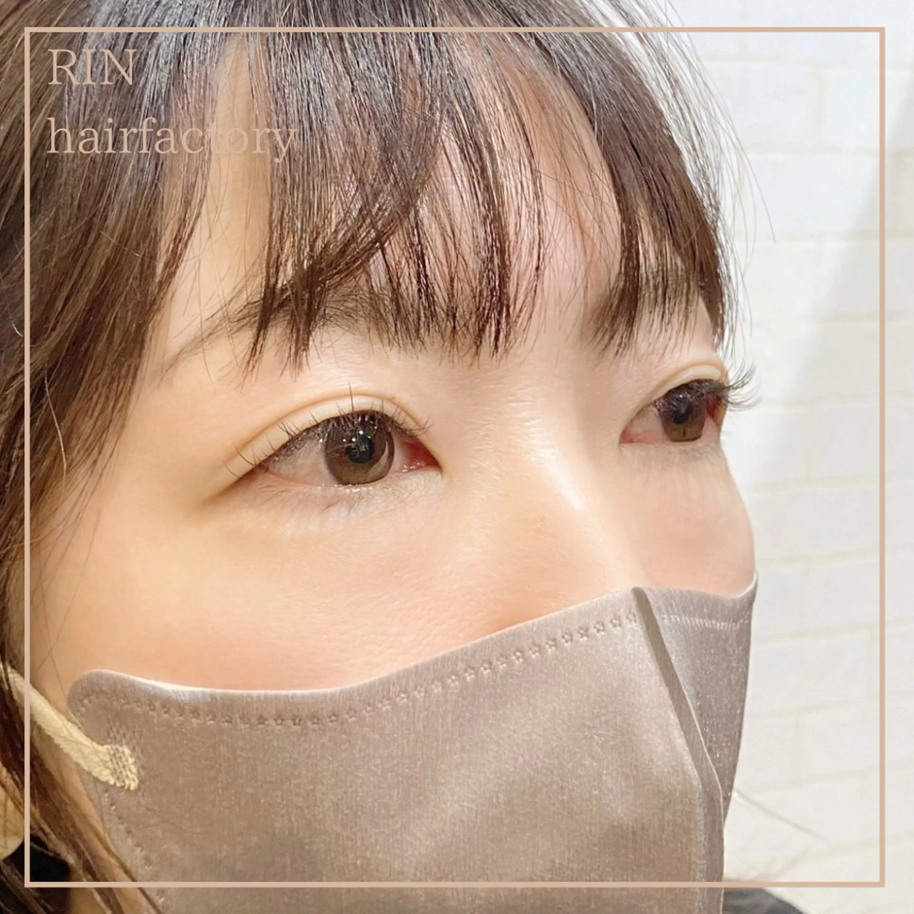 マツエク・マツパ Cカール カラーマツエク RIN hairfactory所属・持田 絵海のマツエク・マツパデザイン