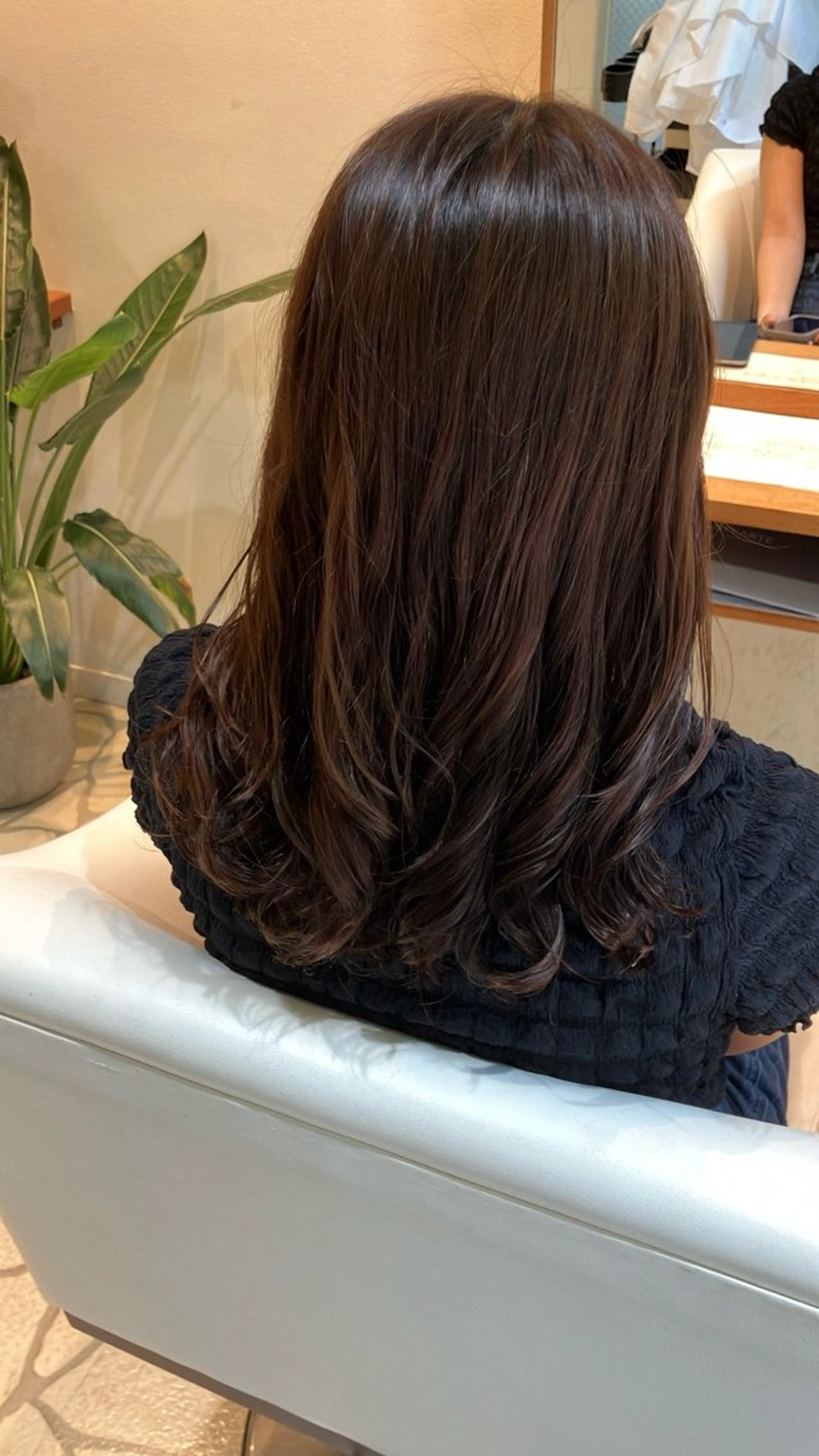 セミロング パーマ カット パーマ CYAN.栄店所属・久野 紗愛のヘアスタイル