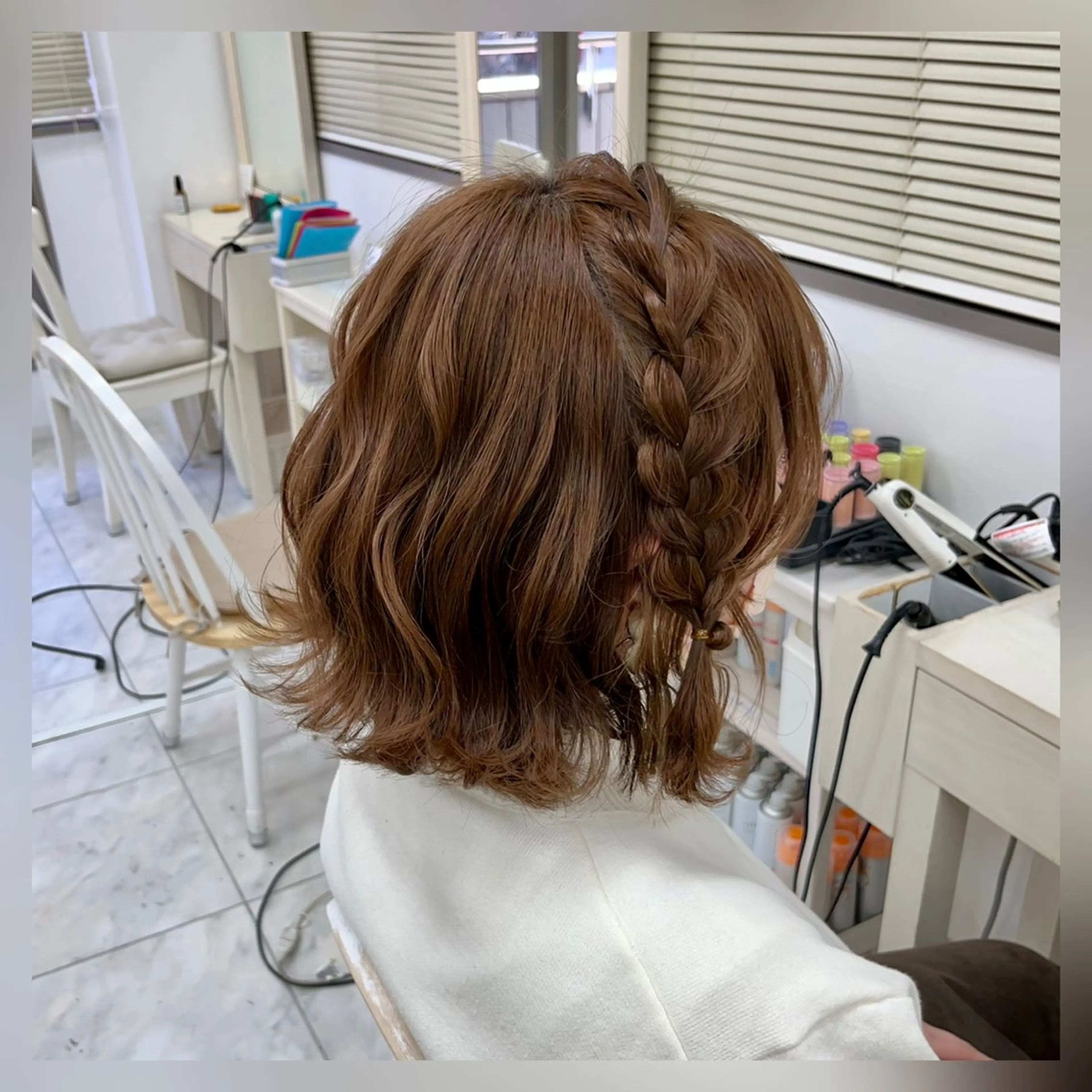 ヘアアレンジ 似合わせヘアメイク 💐オダギリチアキのヘアスタイル