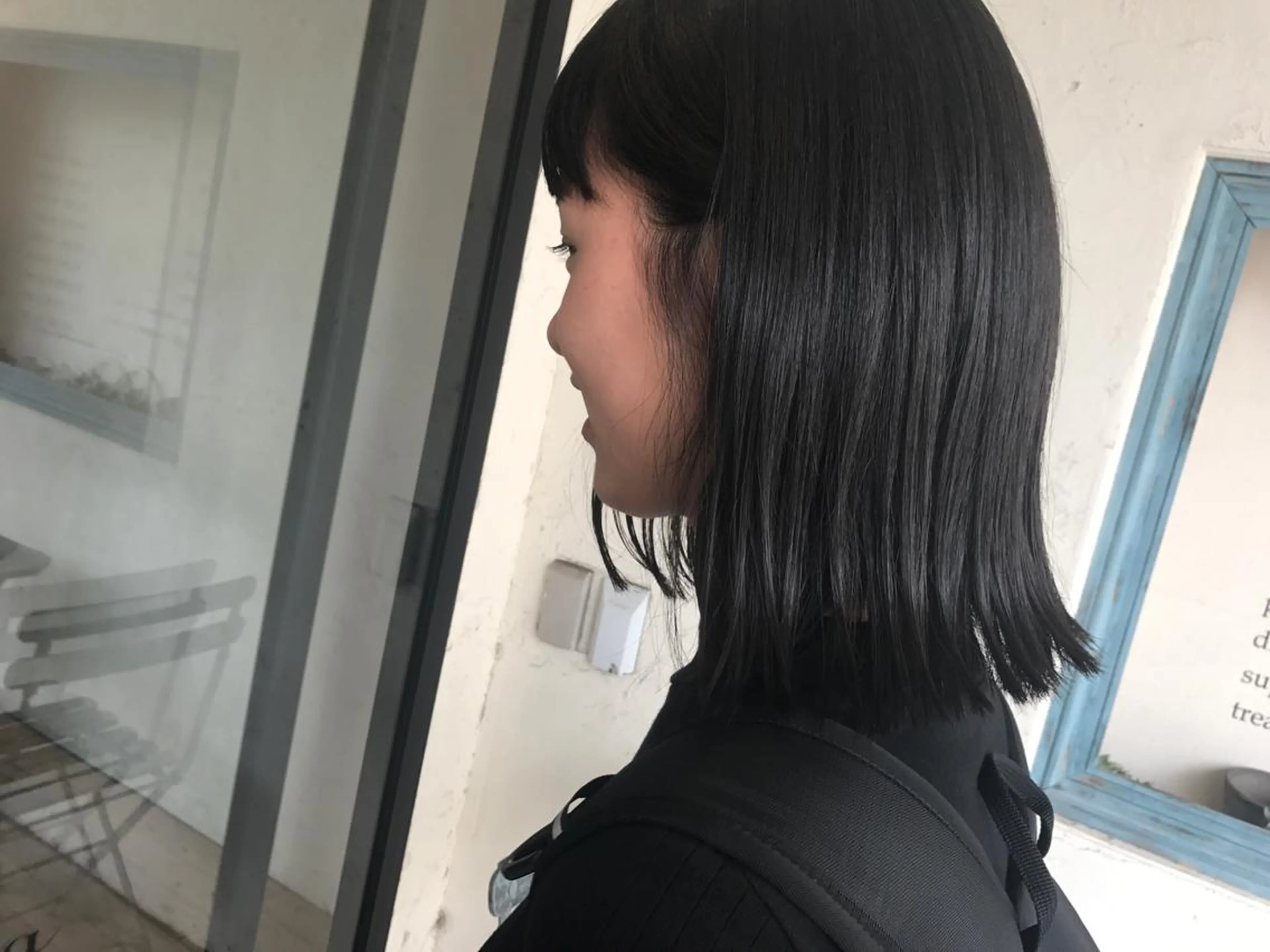 セミロング カラー 上品な透明感カラー/ 表参道/MIKUのヘアスタイル