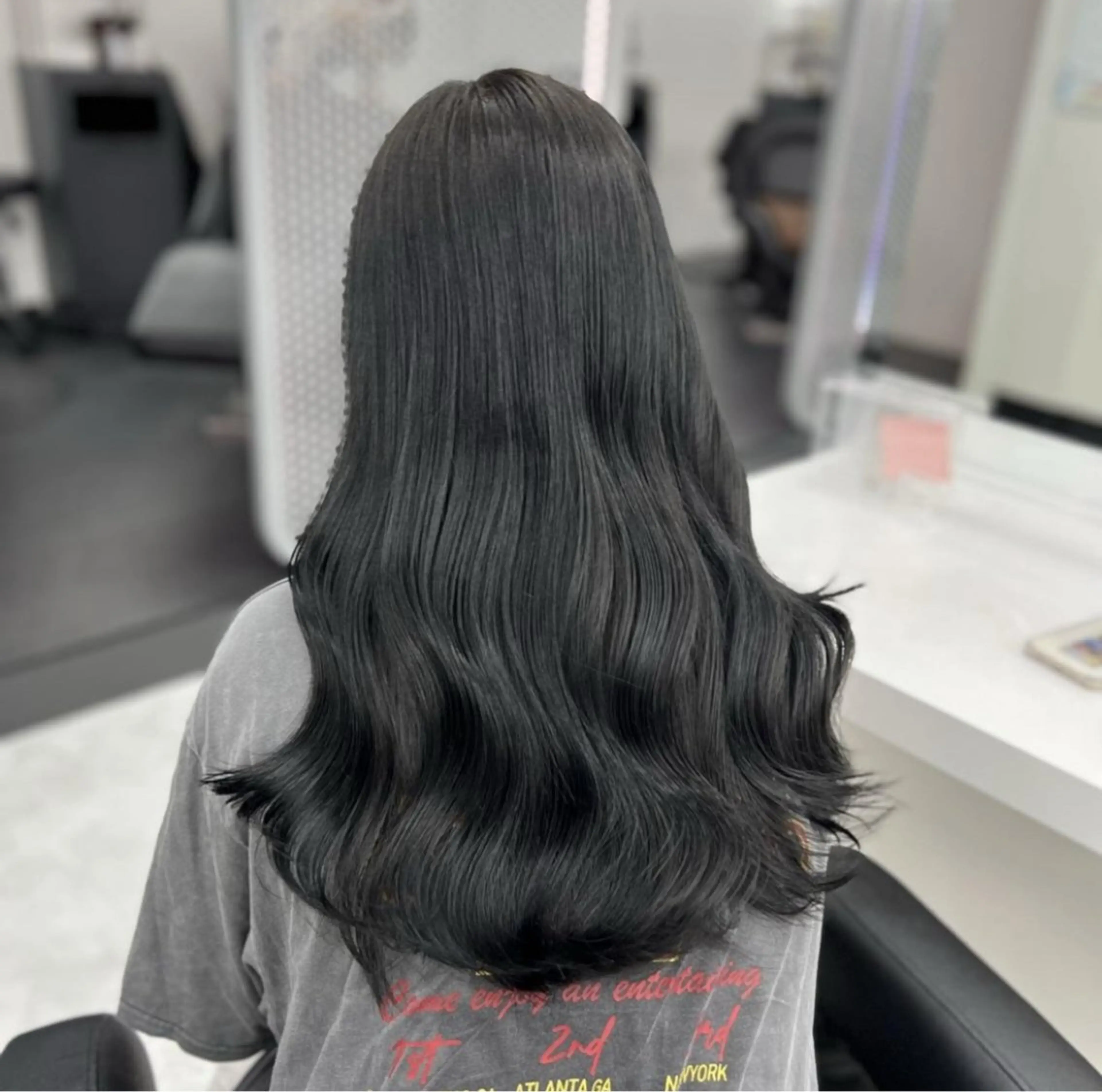 ロング カラー 🤍透明感推しカラー 🤍yui‪💞✨のヘアスタイル