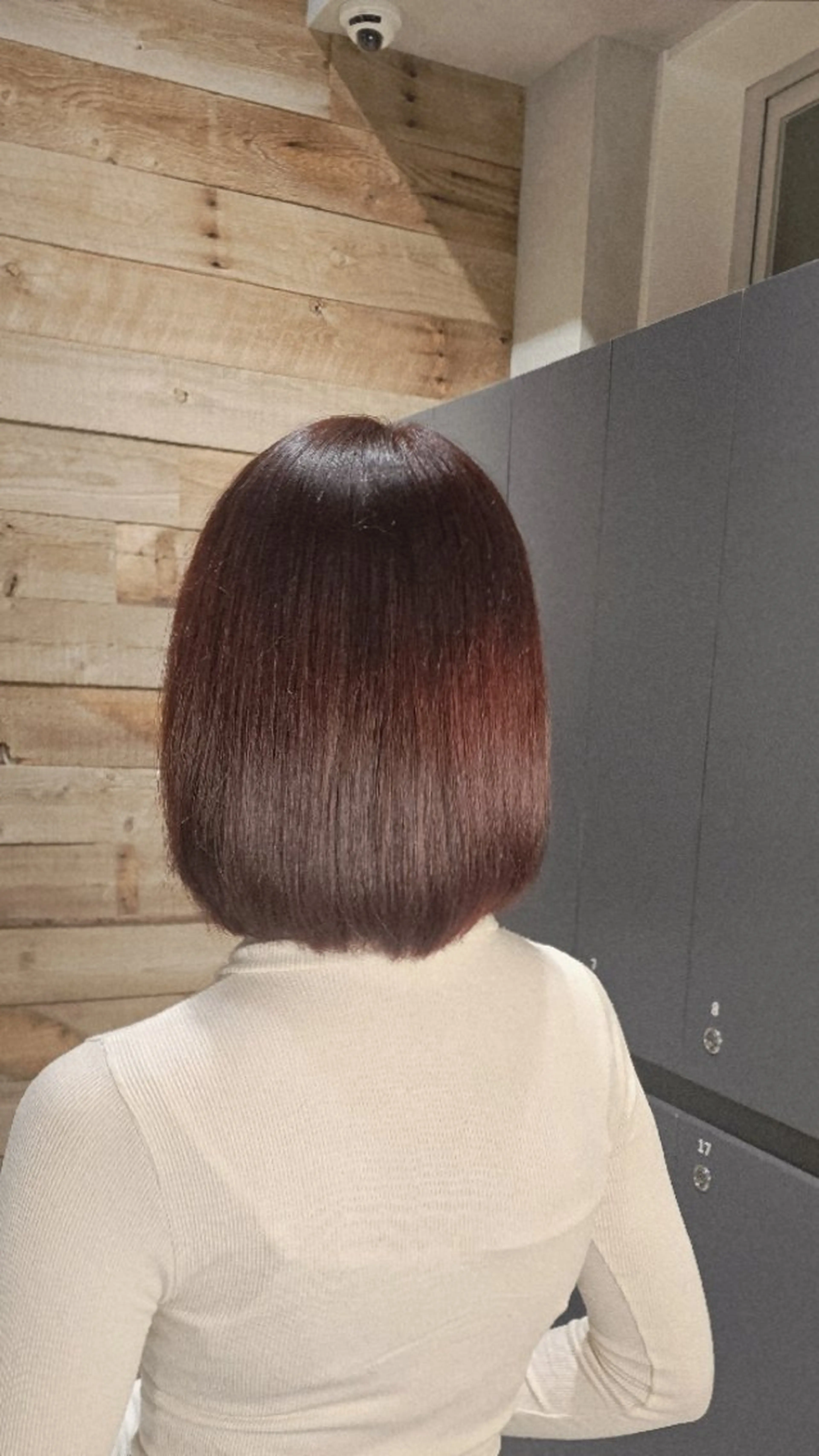 カラー ミディアム レッドカラー バイオレットカラー ヘアカラー ─BAYSHORE ・HIROSE─のヘアスタイル