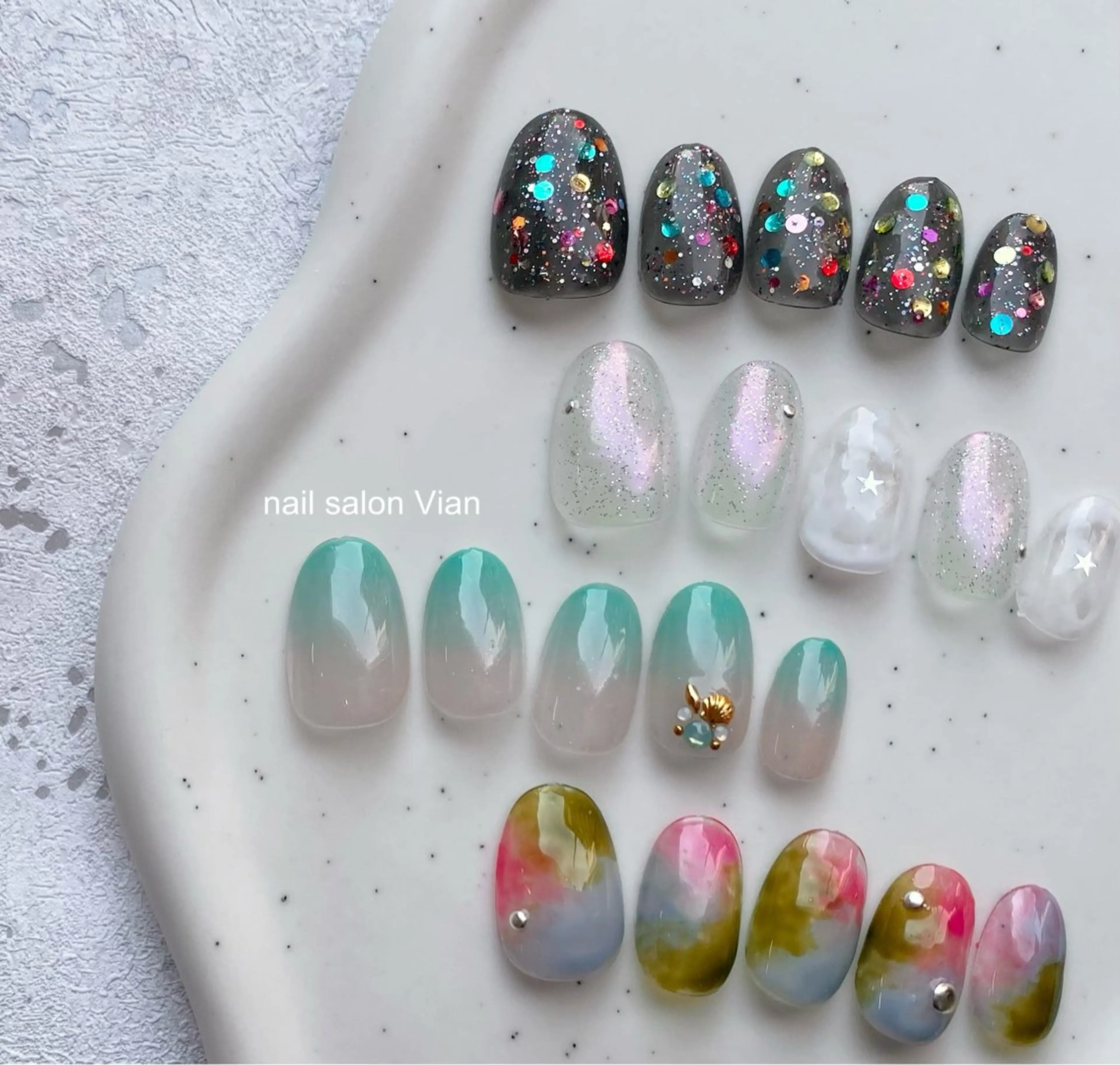 ネイル nail salon Vian YUIのネイルデザイン