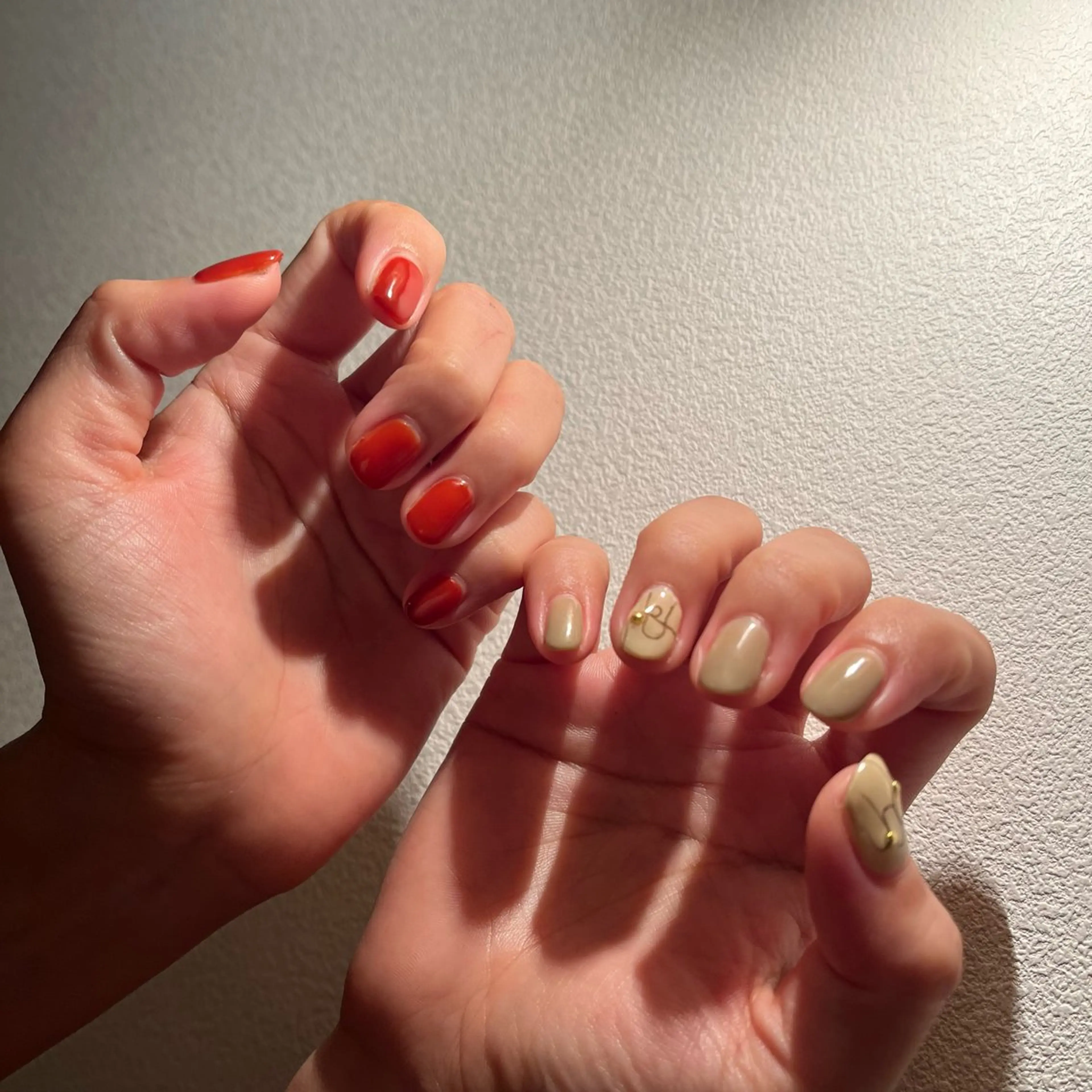 ネイル ニュアンスネイル シンプルネイル K Aのネイルデザイン