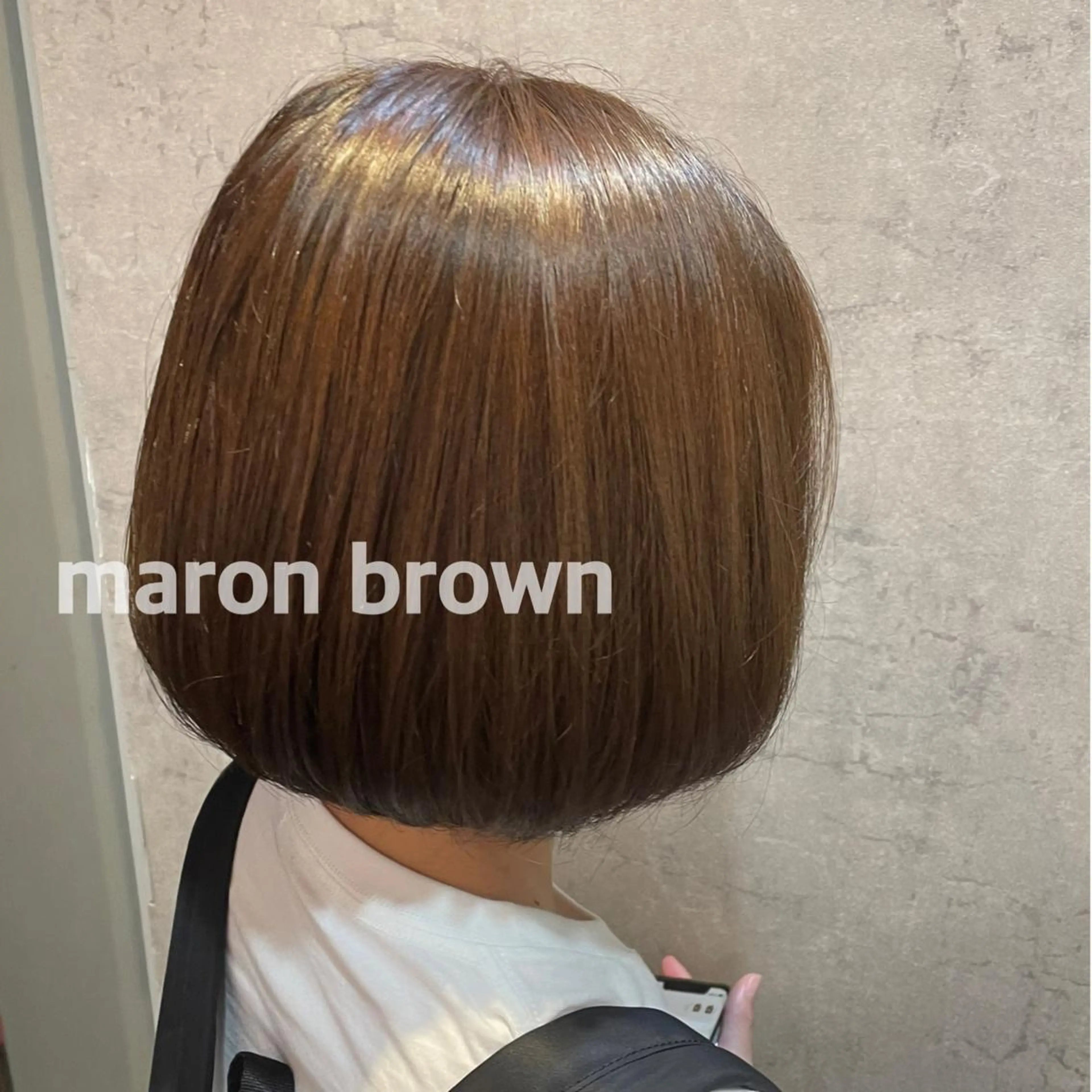 ミディアム カラー ヘアカラー いいの ひかりのヘアスタイル