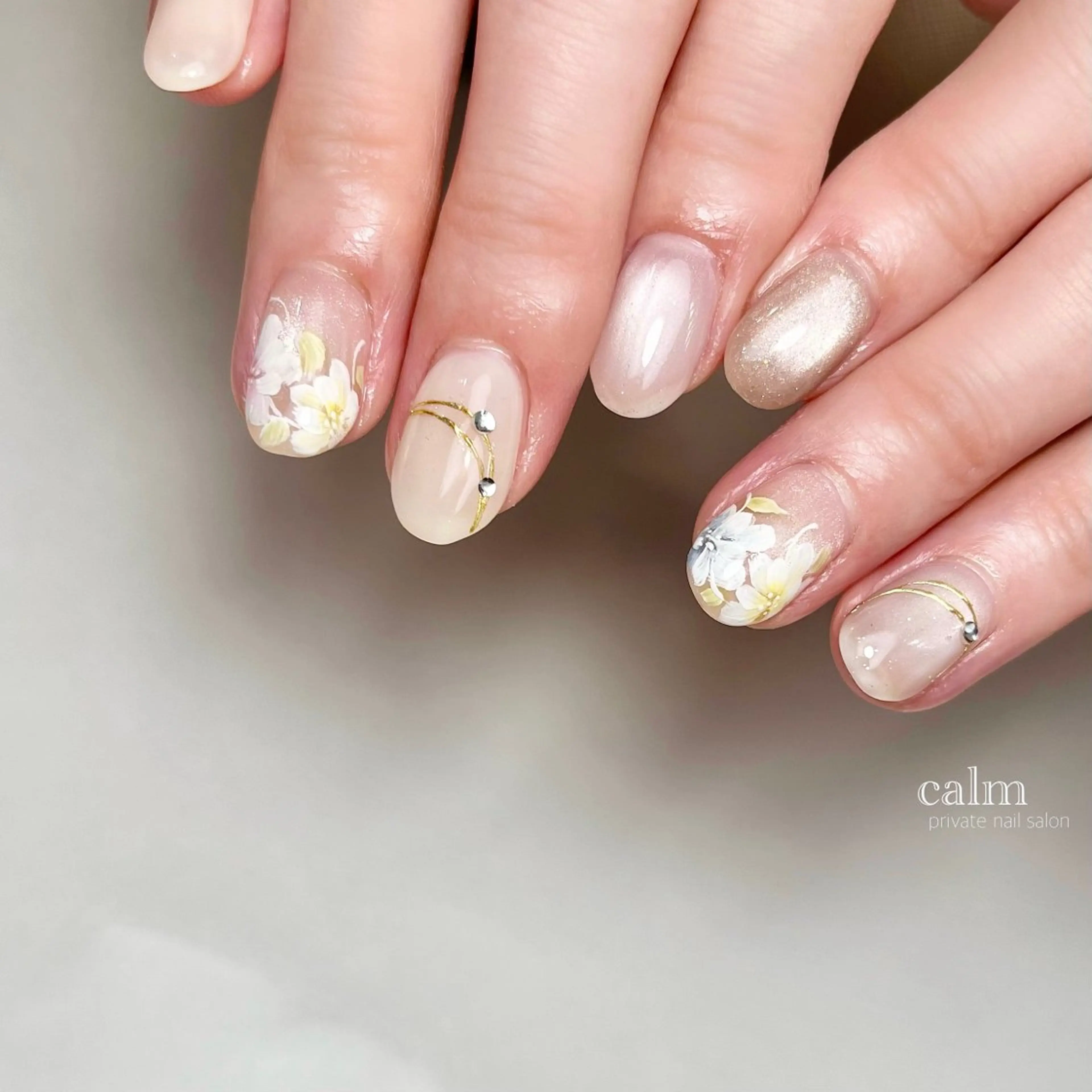 ネイル ハンドネイル calm 〔ｶｰﾑ〕のネイルデザイン