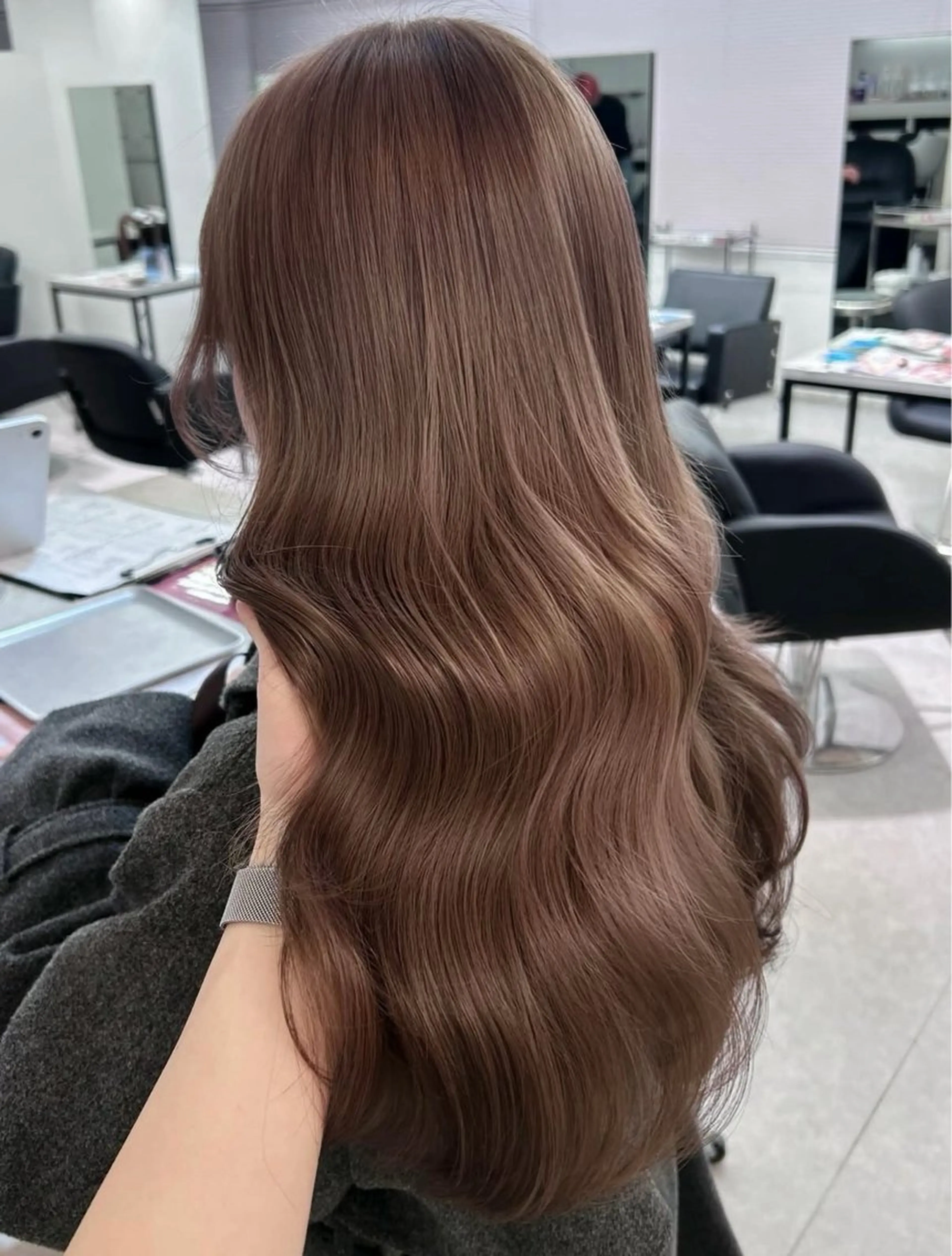 カラー ミルクティー/渋谷 shunta🌟🌟のヘアスタイル