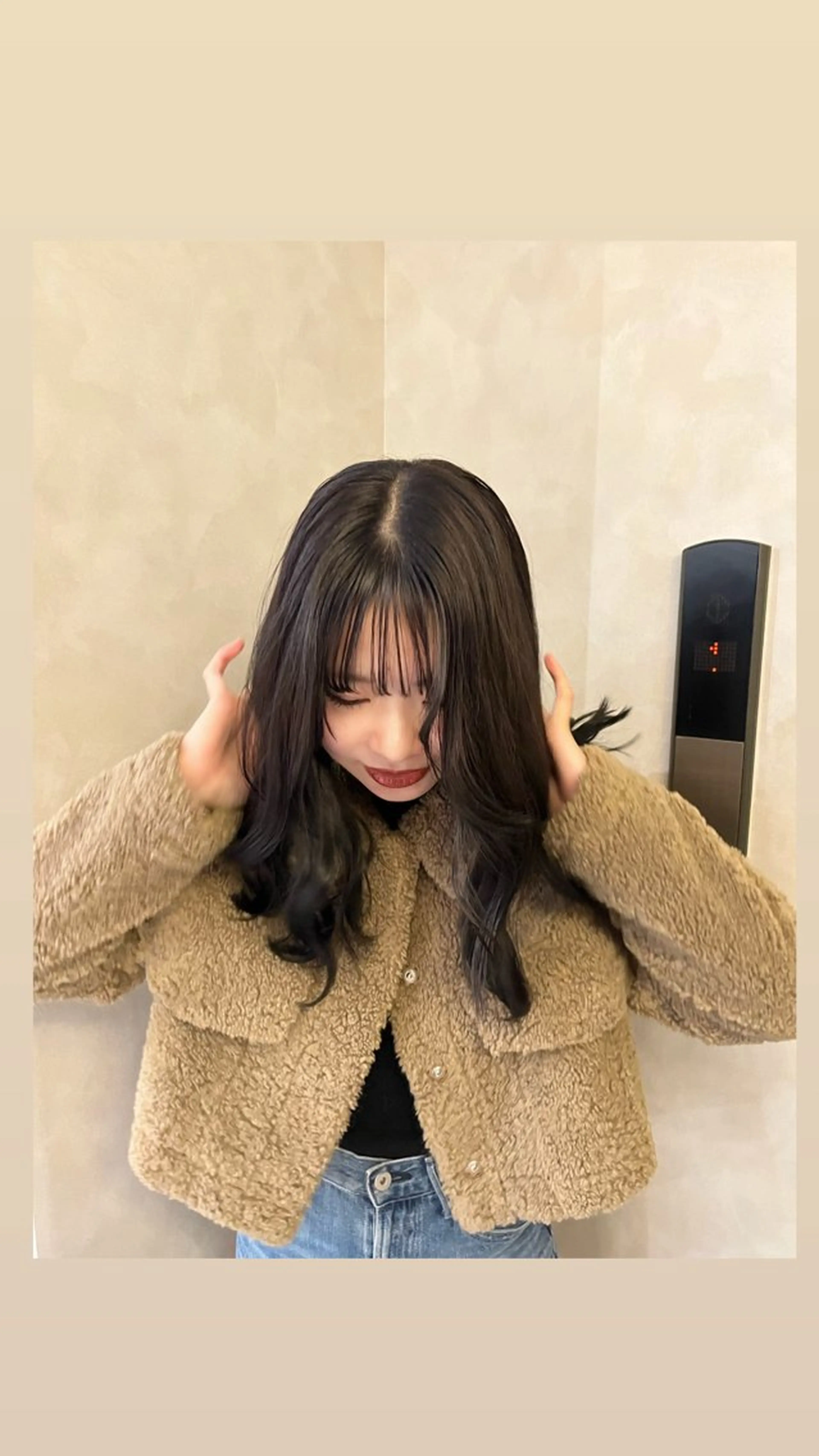 カラー 透明感カラー グレージュ asuka/ 大阪梅田のヘアスタイル