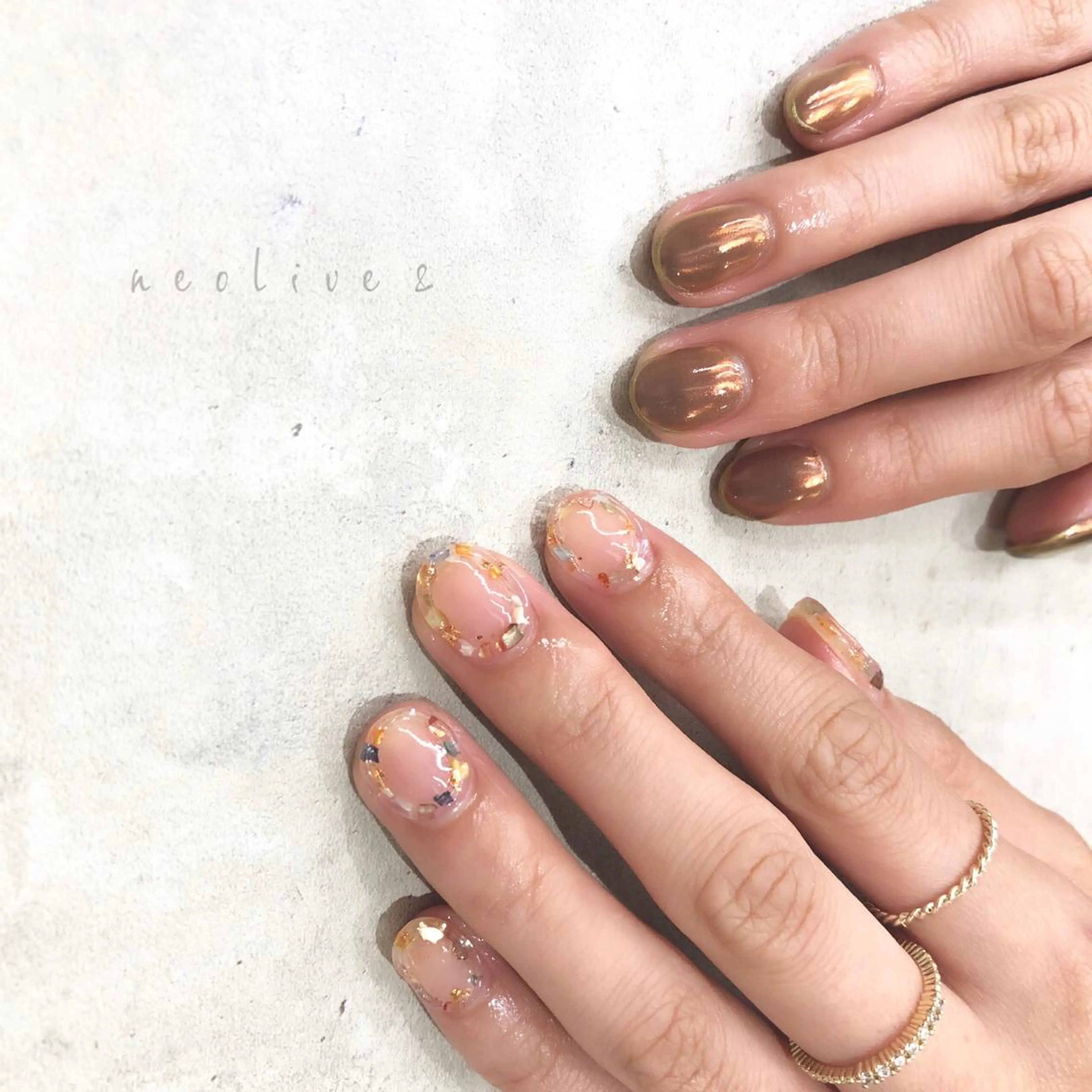 ネイル ハンドネイル Yuriko Omi パラジェル/渋谷のネイルデザイン