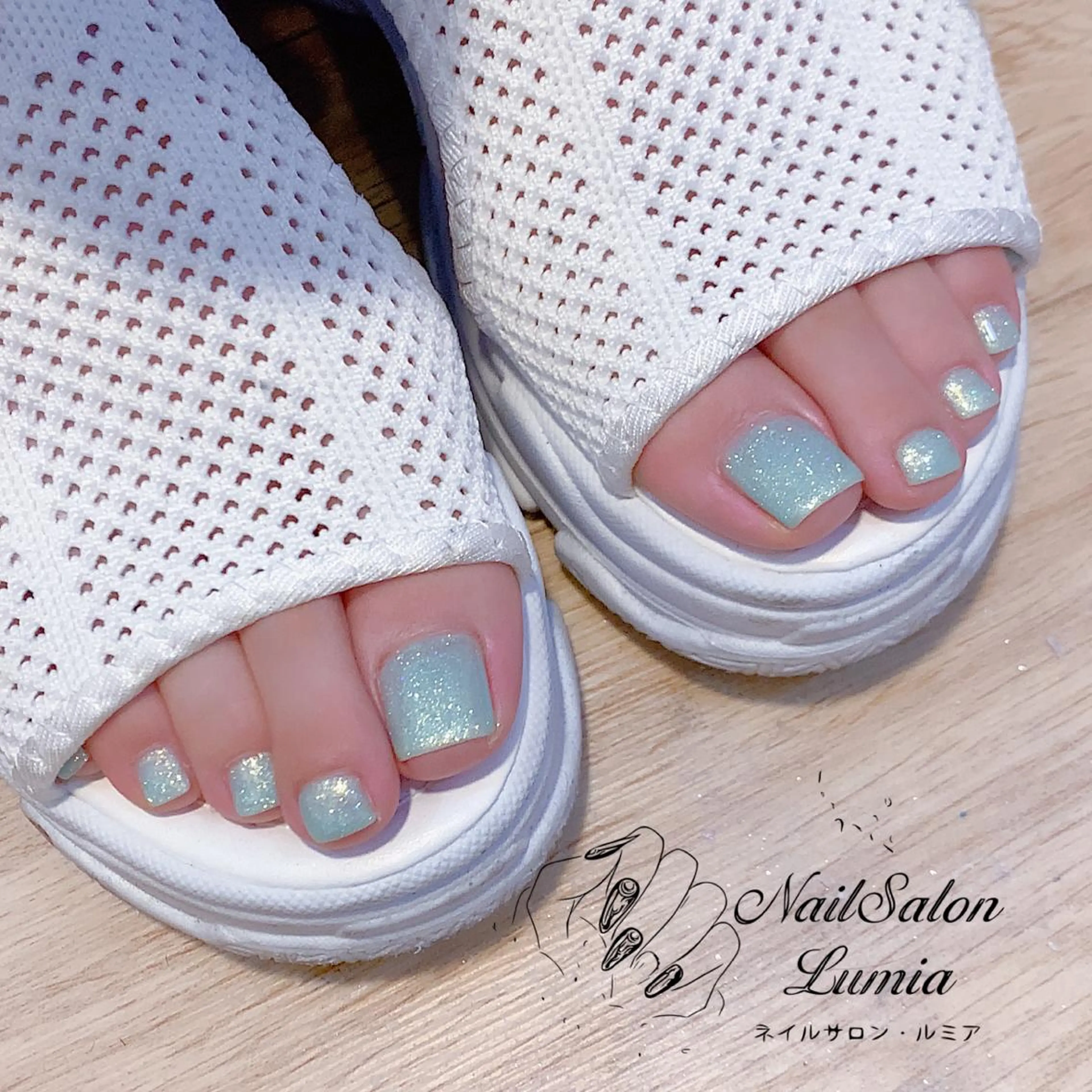 ネイル フットネイル ネイルサロン ルミア Lumia 店長のネイルデザイン