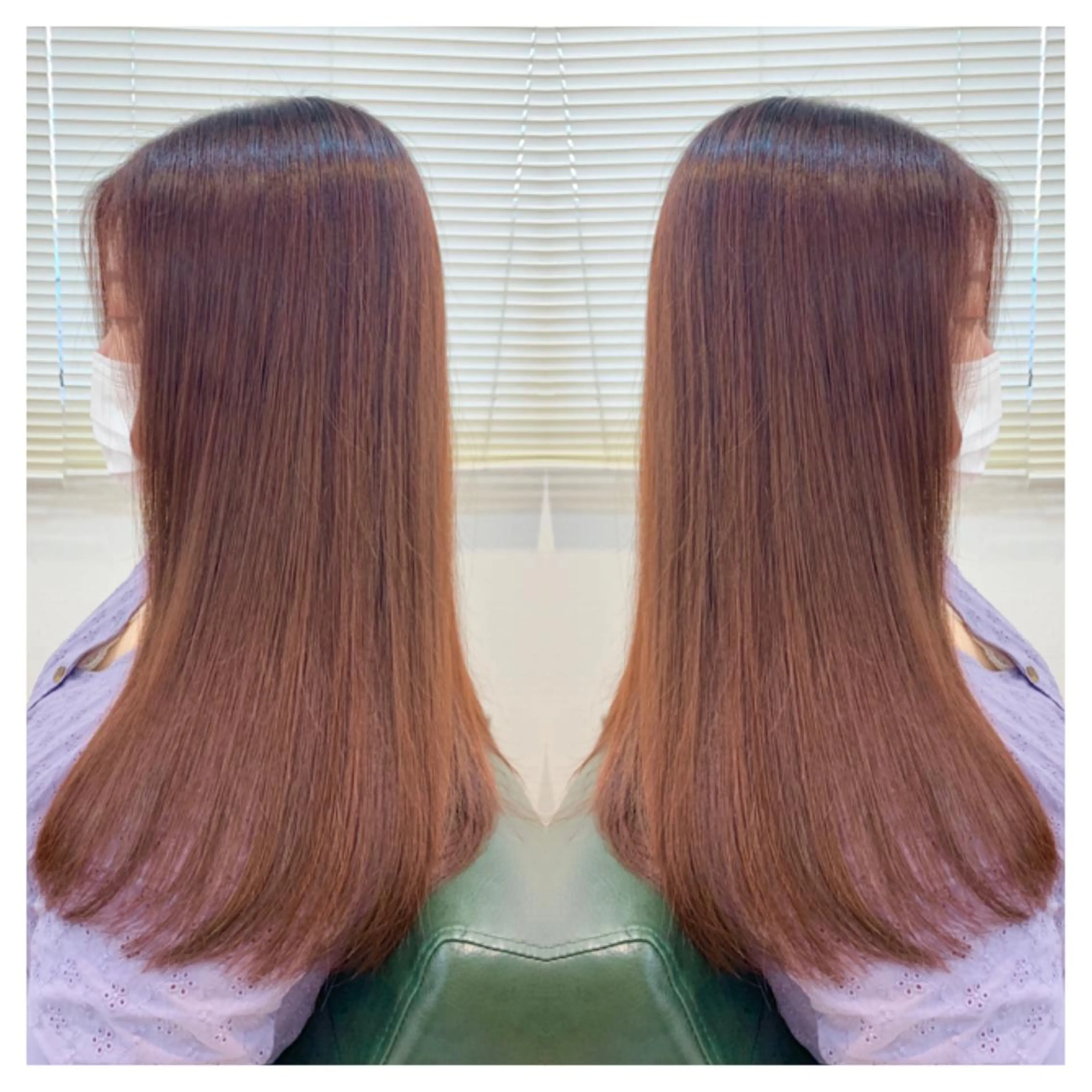 ロング カラー カット ヘアカラー トリートメント 村山 茉衣のヘアスタイル